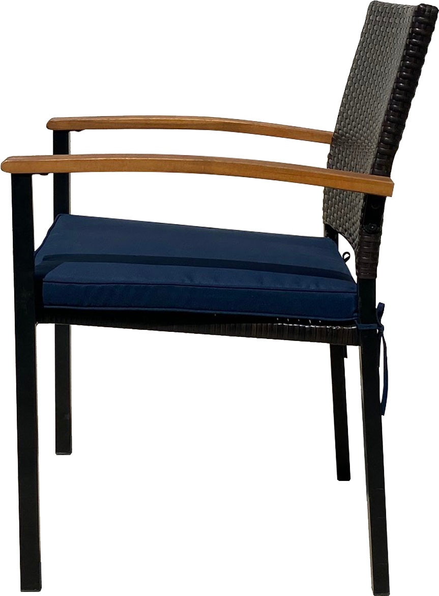 Garden Pleasure Garten-Essgruppe », Tischgruppe »BILBAO«« Set,  6 Stühle, Tisch LxB: 150x90 cm, inkl Auflagen