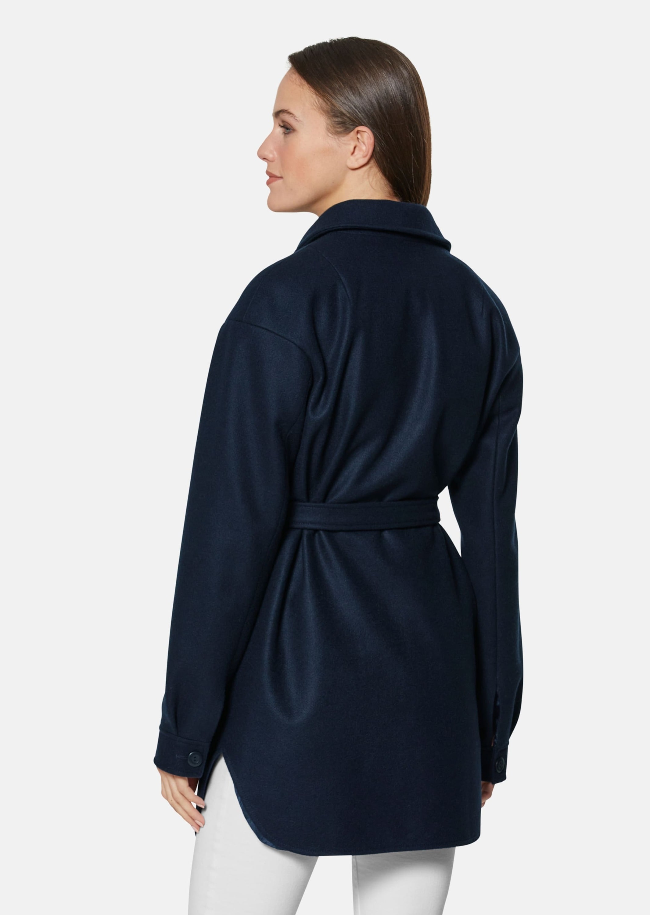MADELEINE Outdoorjacke »Jacke Hemdjacke mit Bindegürtel«