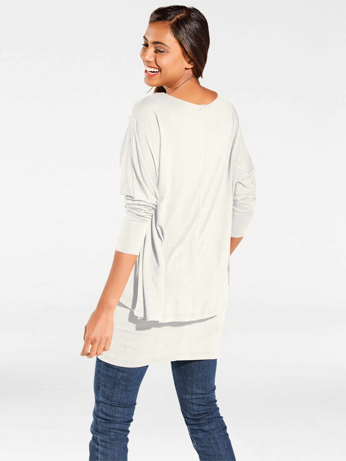 LINEA TESINI by heine Rundhalsshirt »Rundhals-Shirt«, (1 tlg.)