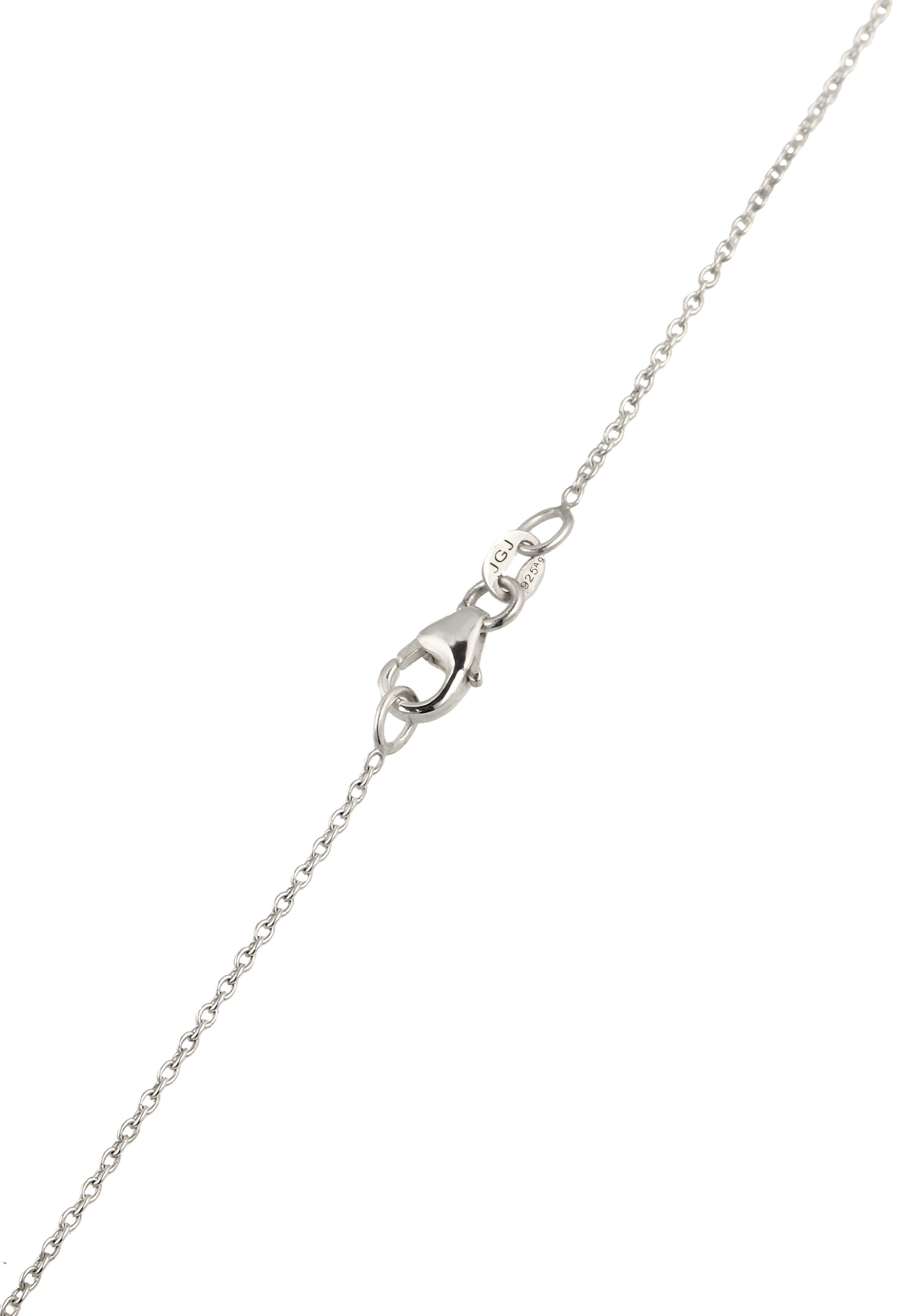 Elli Silberkette »Halskette Perlen Kristalle von  Swarovski(R) Weiß 925 Sterling Silber«