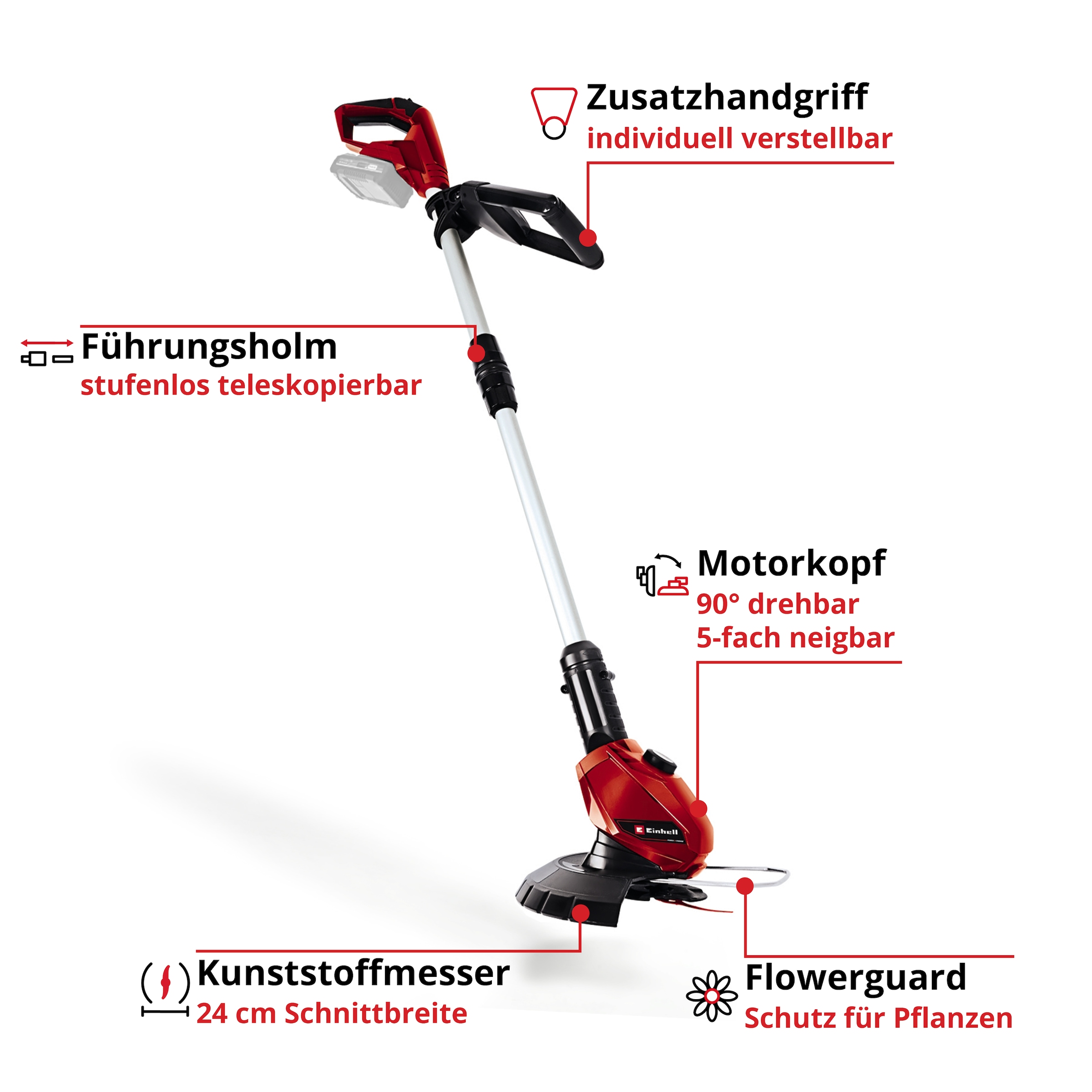 Einhell Akku-Rasentrimmer »Einhell Akku-Rasentrimmer GE-CT 18 Li Solo«