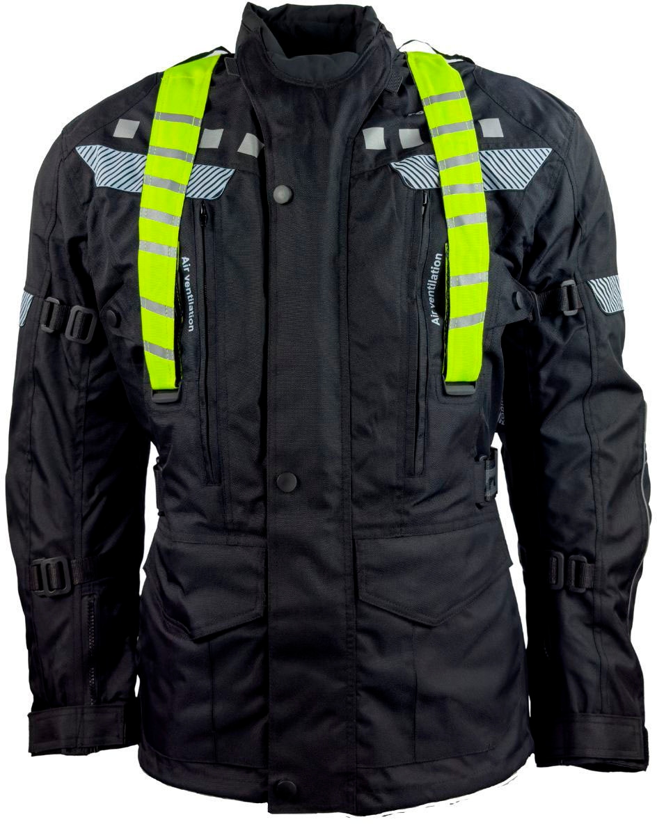 roleff Motorradjacke »RO 773 S«, Mit Sicherheitsstreifen
