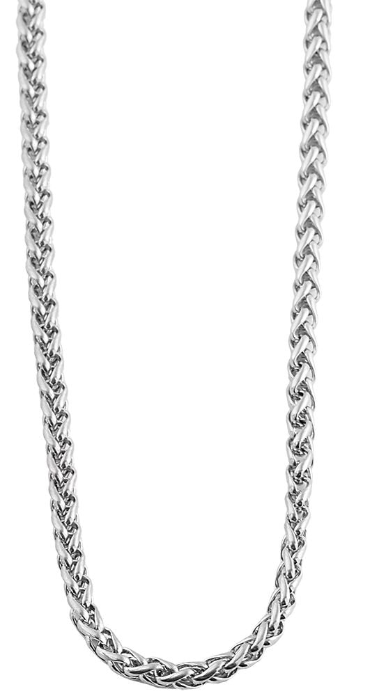 Adelia´s Gliederkette »Unisex Halskette ¿ Kordelkette aus Edelstahl«