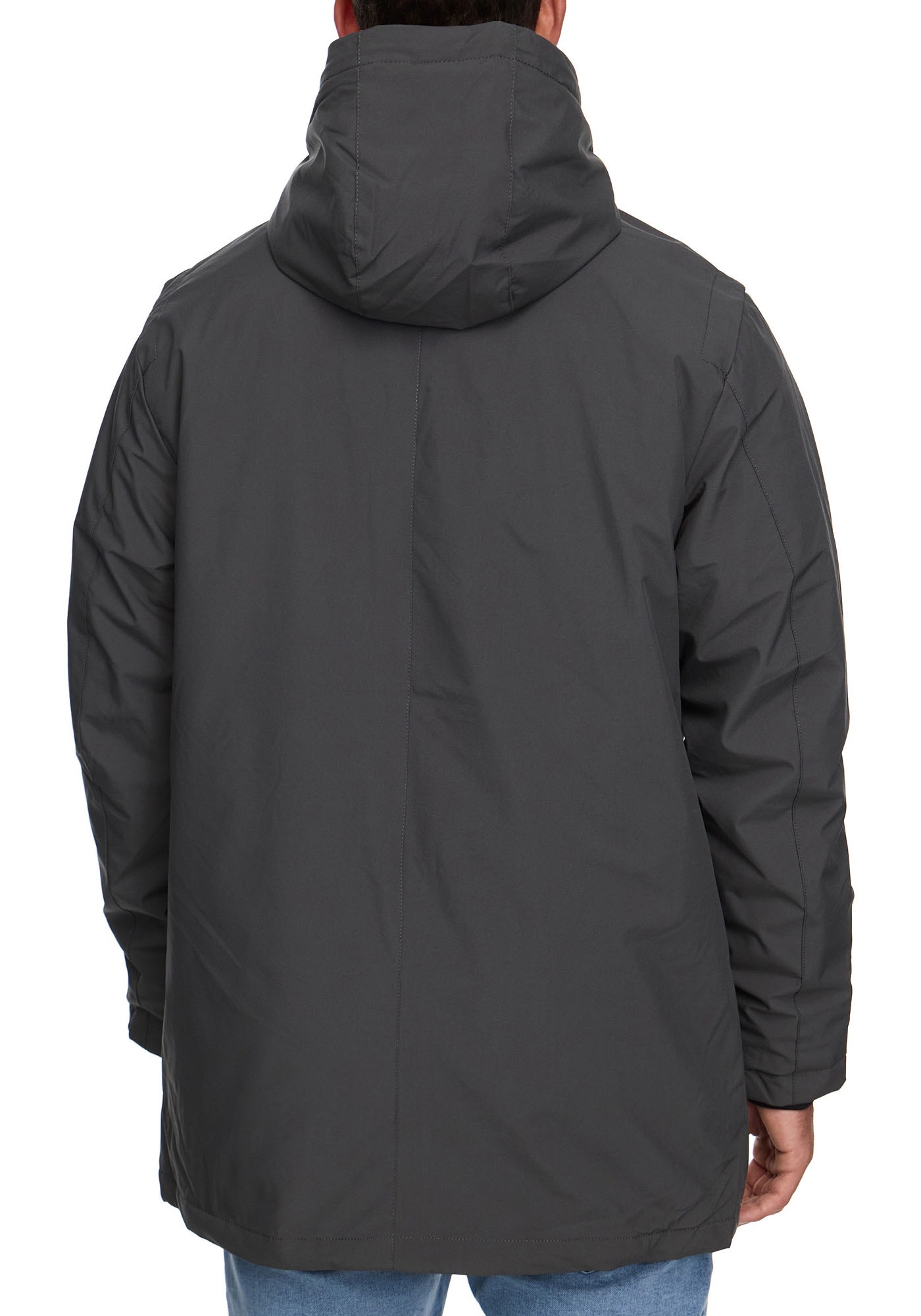 Indicode Langjacke »INChanto«, mit Kapuze