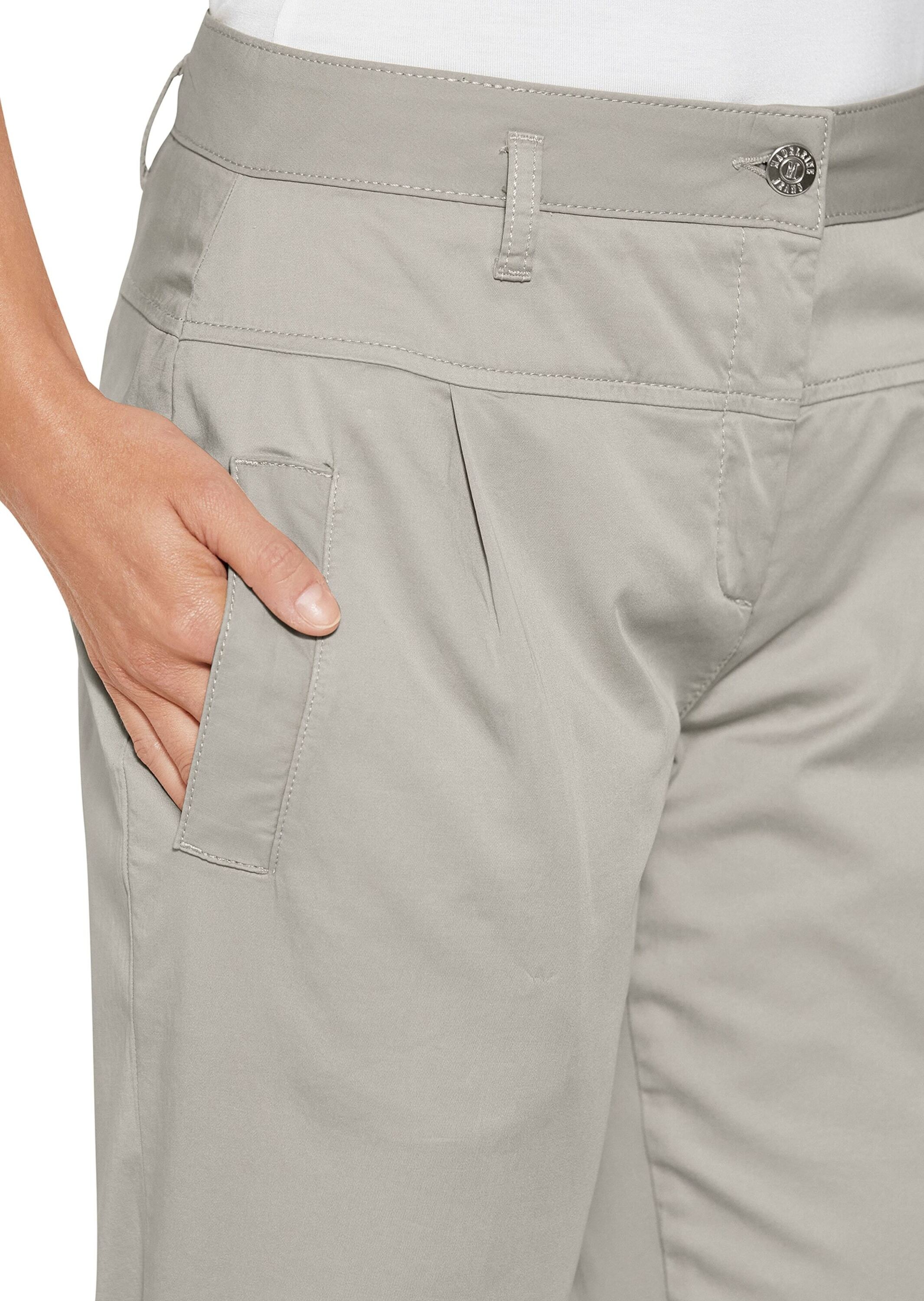 MADELEINE Chinohose »Hose Chino-Hose mit Bundfalten«