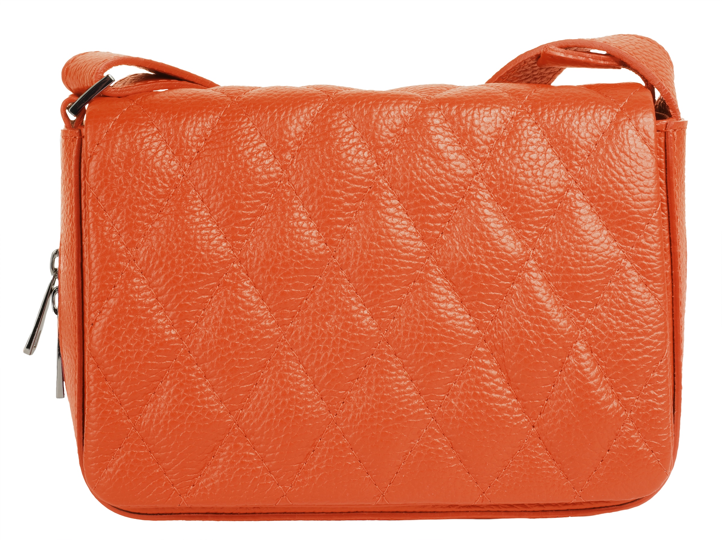 Cluty Henkeltasche, echt Leder, Made in Italy