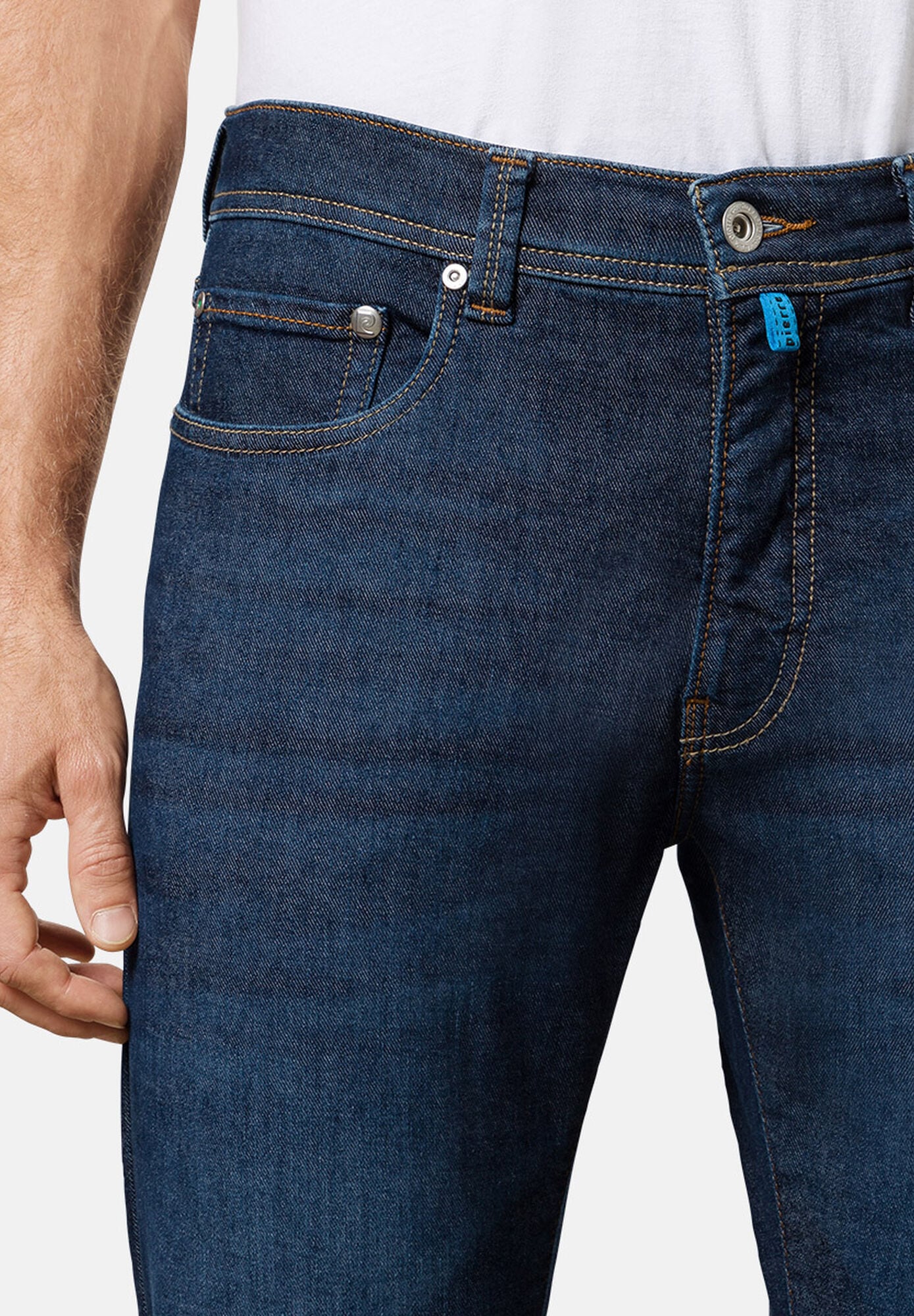 Pierre Cardin Slim-fit-Jeans »Lyon« mit stilvollem Schnitt