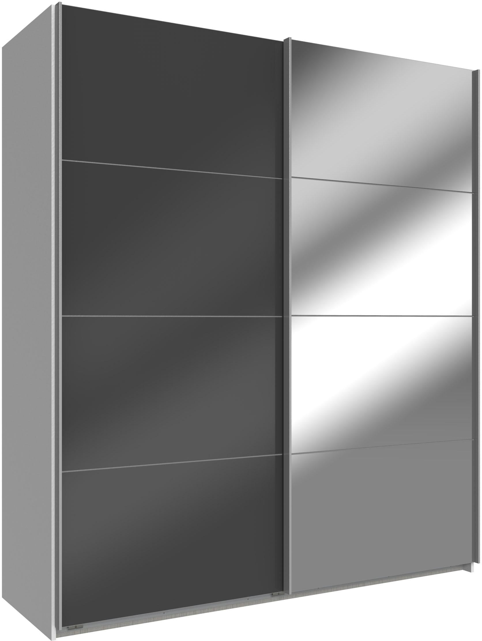 Wimex Schwebetürenschrank »Easy«, mit Glas und Spiegel