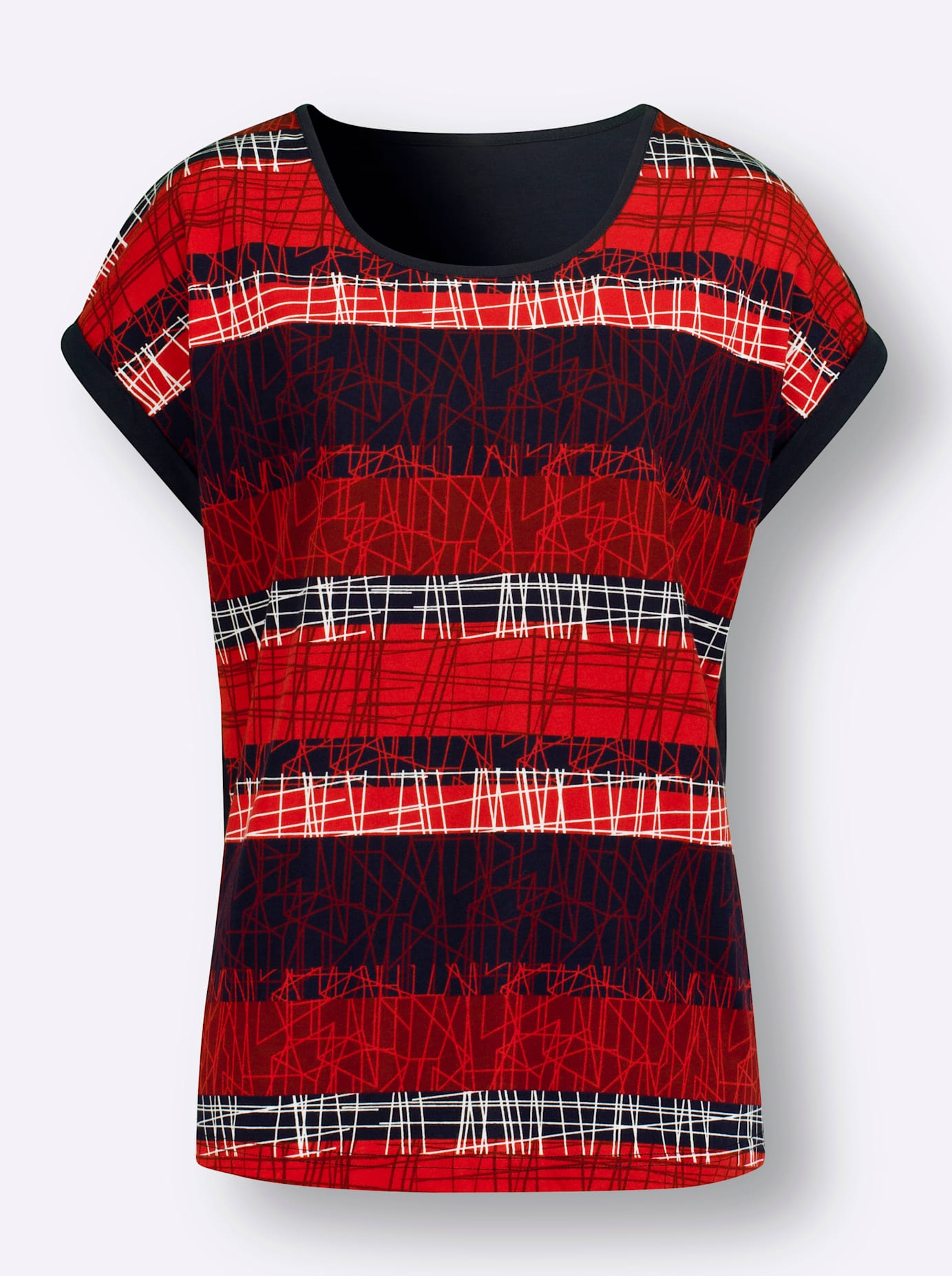Classic Basics Rundhalsshirt »Kurzarm-Shirt«, (1 tlg.)