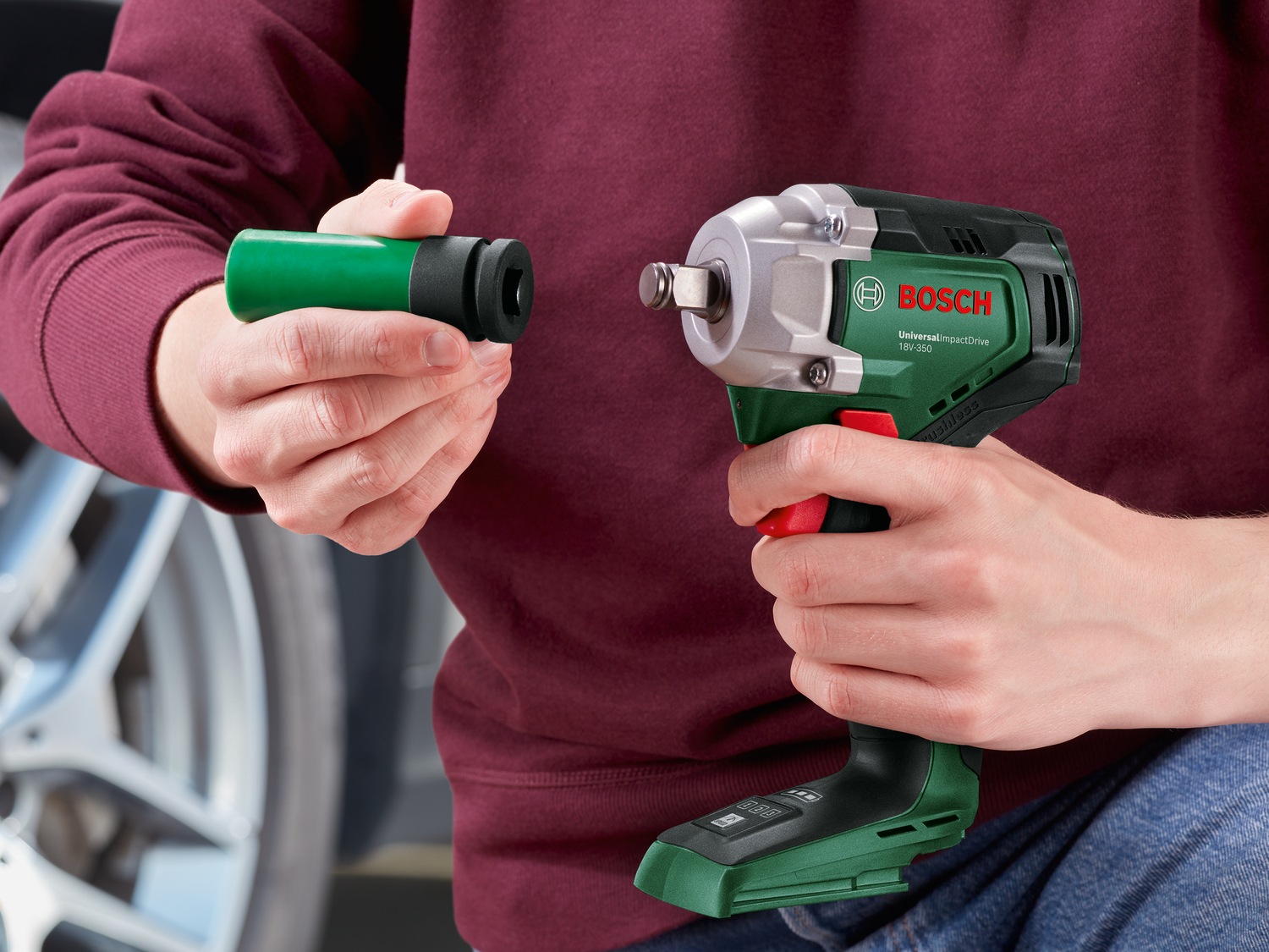 Bosch Home & Garden Akku-Drehschlagschrauber »»GEX 18V-150-3««, ohne Akku, ohne Ladegerät