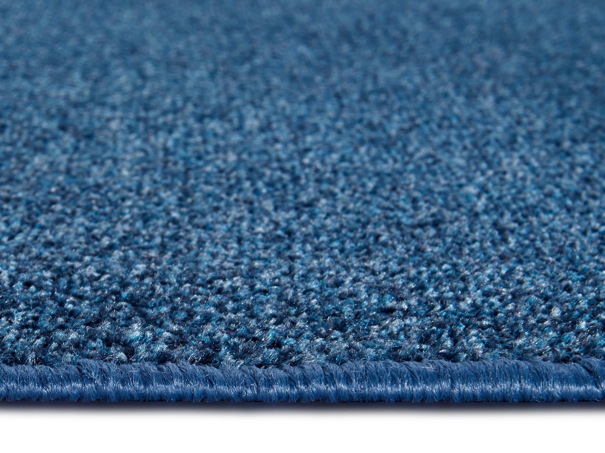 Hanse Home Exclusiv Läufer »Liberty« rechteckig 7 mm Höhe Uni-Meliert, robust, kräftige Farben, rundherum farbige Kettelung