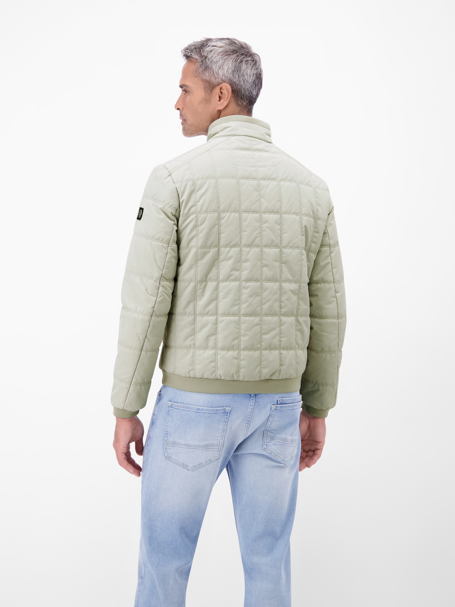 LERROS Outdoorjacke »Blousonjacke in Stepp-Optik« ohne Kapuze