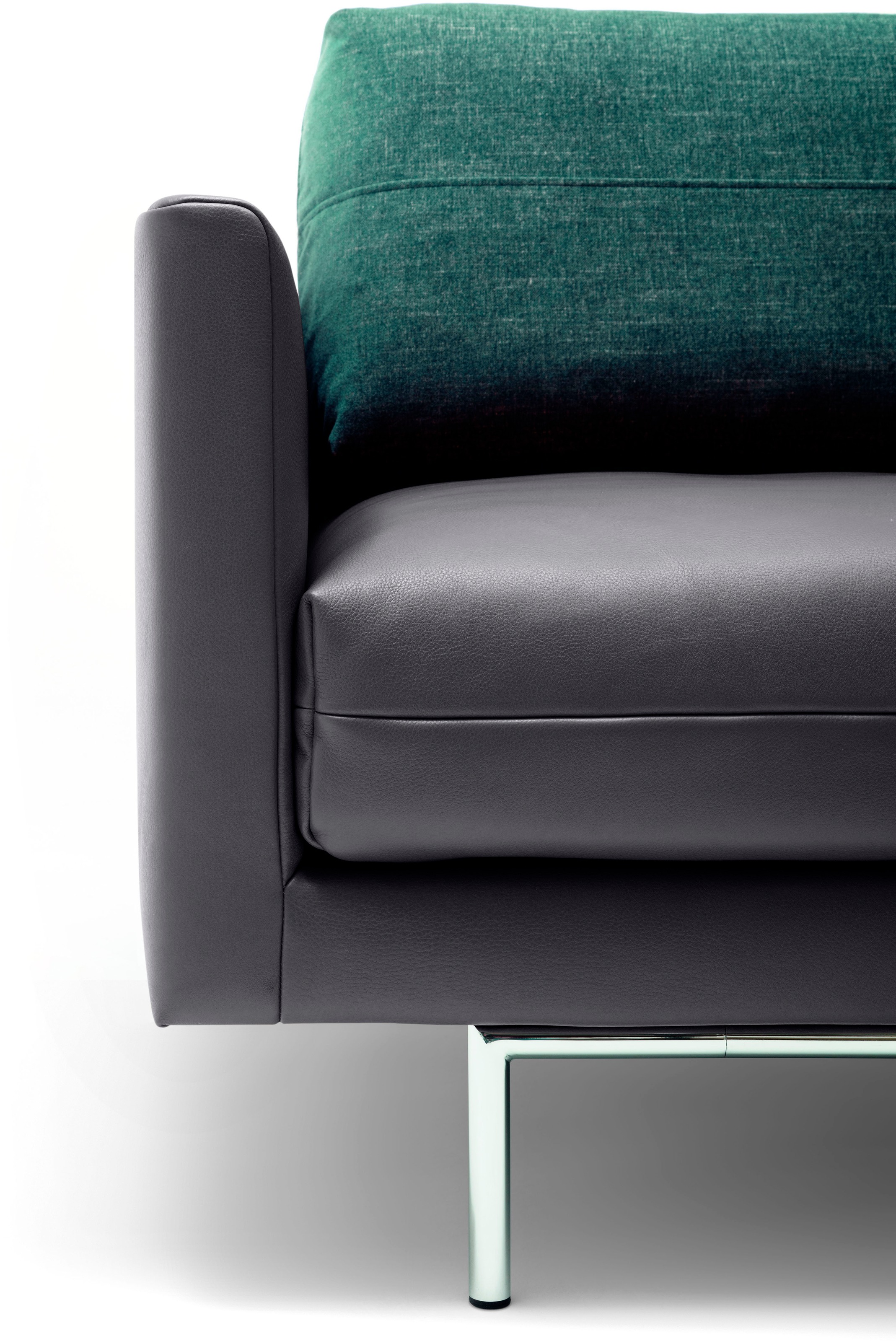 Creation BY ROLF BENZ 4-Sitzer »CR.414, Designsofa, Loungesofa«, Wahlweise aus Leder oder Chenille