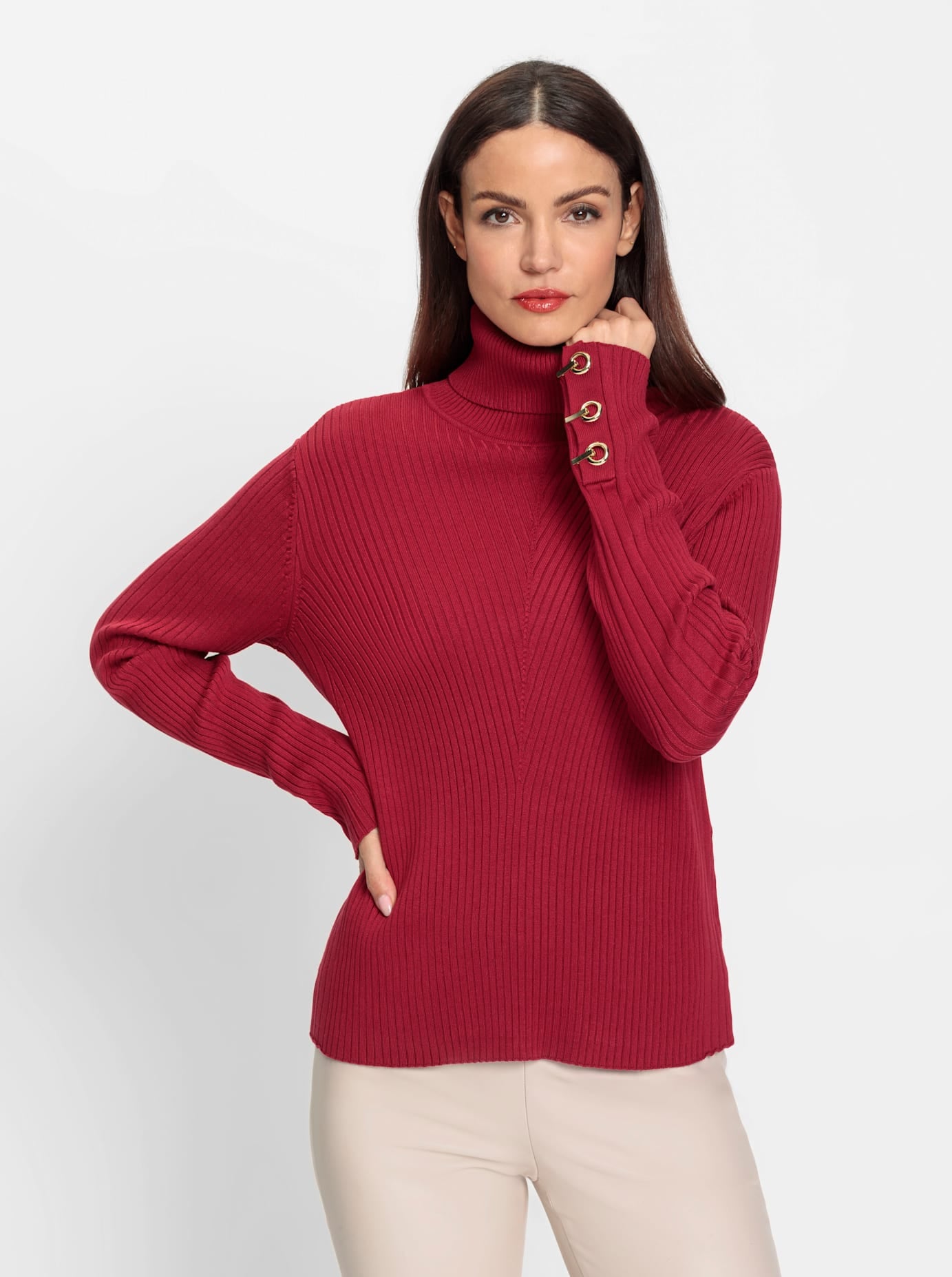 heine Strickpullover »Rollkragenpullover«