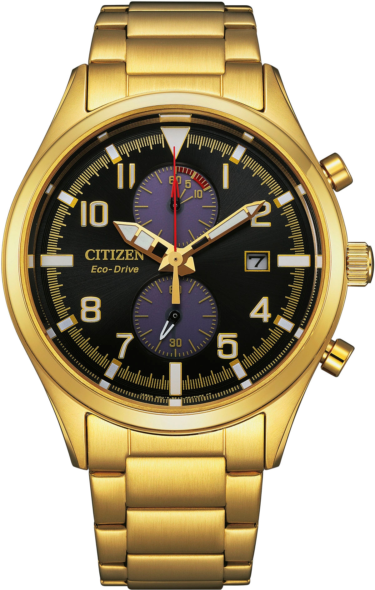 Citizen Chronograph »CA7022-87E«, Armbanduhr, Herrenuhr, Solar, Stoppfunktion