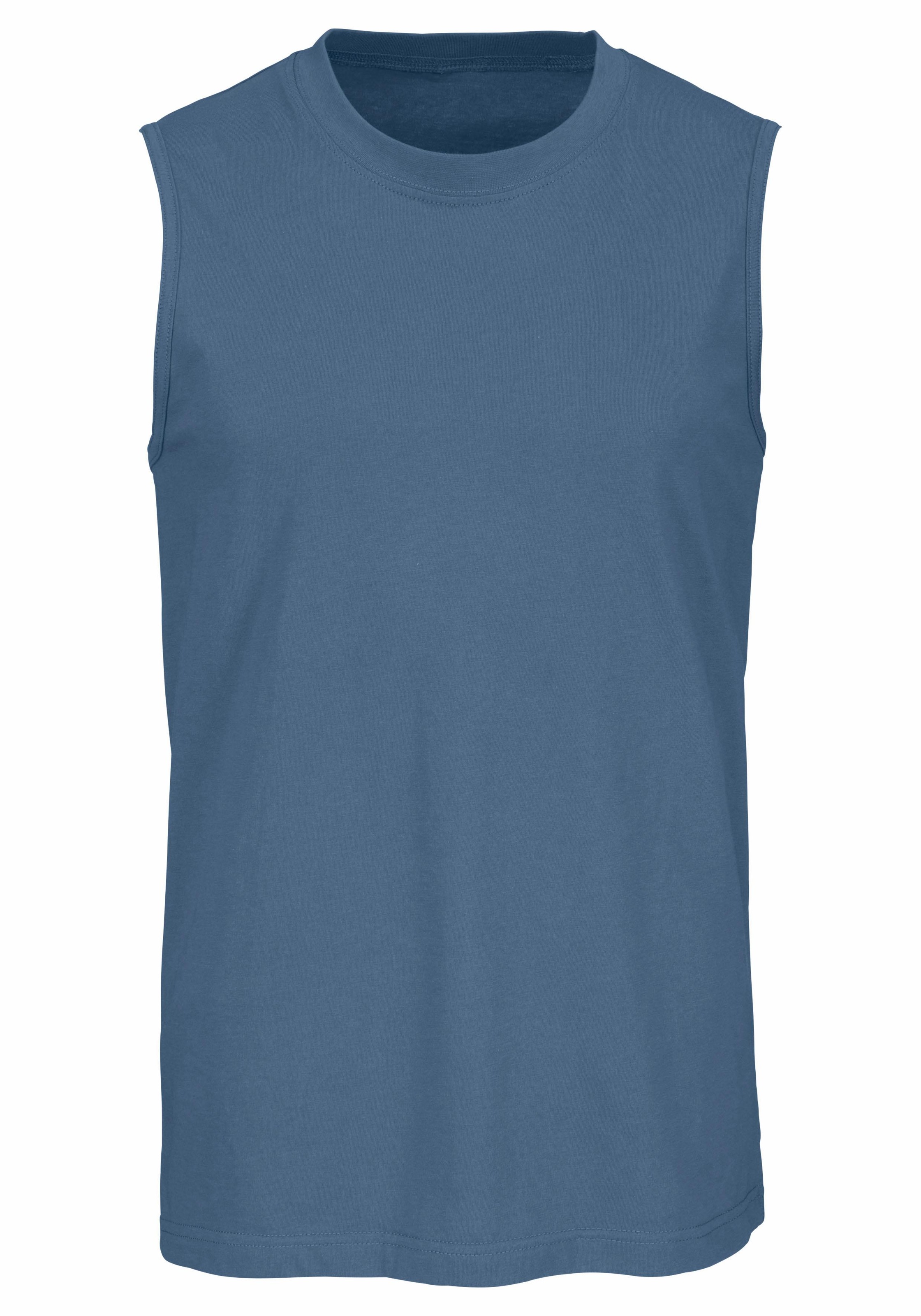 H.I.S Muscleshirt, (Packung, 3 tlg.), mit Rundhalsausschnitt