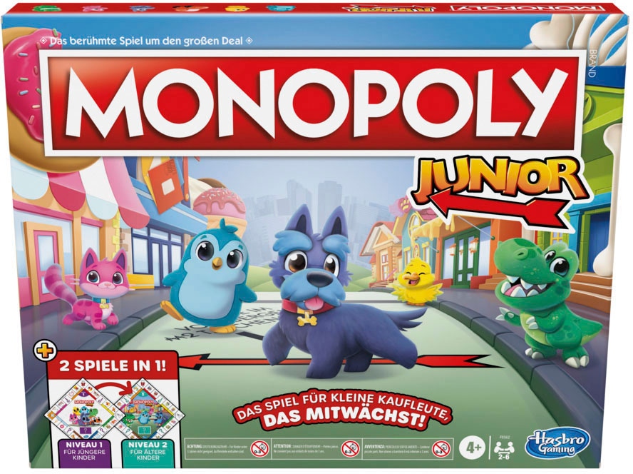 Spiel »Monopoly Junior 2in1«, Made in Europe
