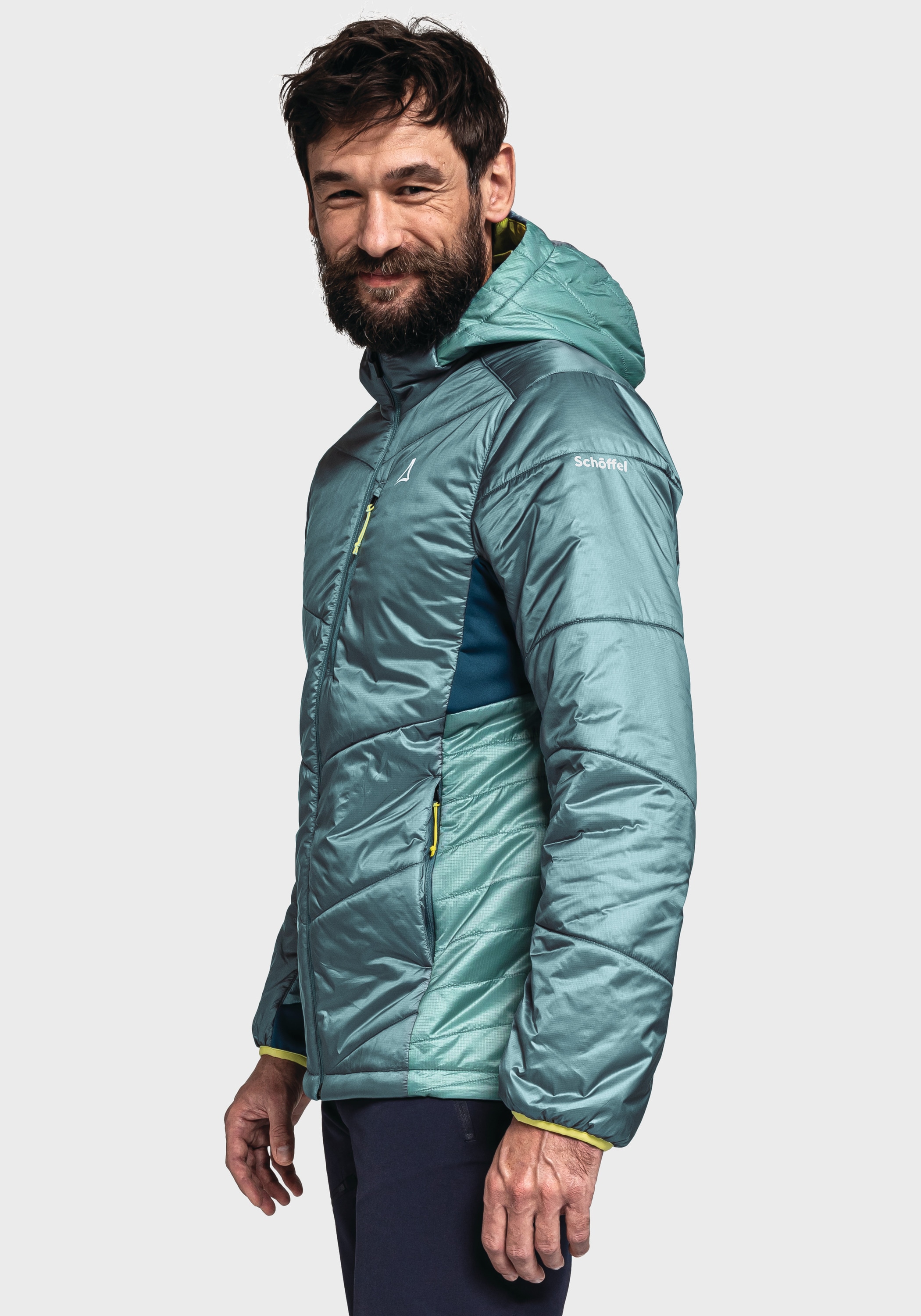 Schöffel Outdoorjacke »Padded Jacket Stams M«, mit Kapuze