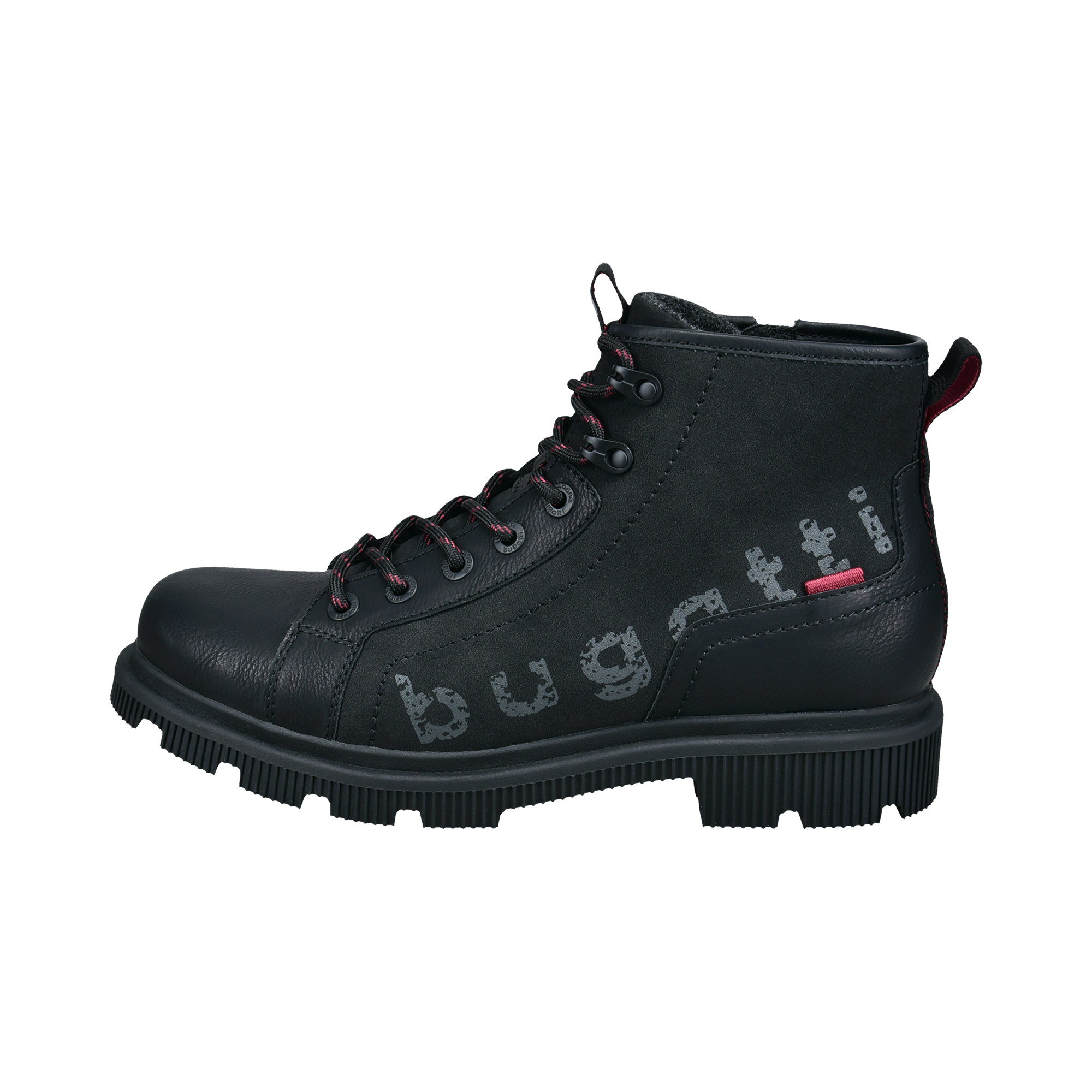 bugatti Schnürboots  Winterboots, Herrenschuh mit Profilsohle