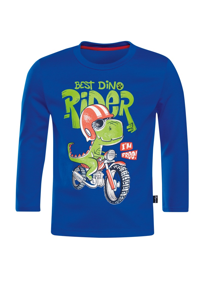 Trigema Sweatshirt »TRIGEMA Langarmshirt mit coolem Dino-Printmotiv«