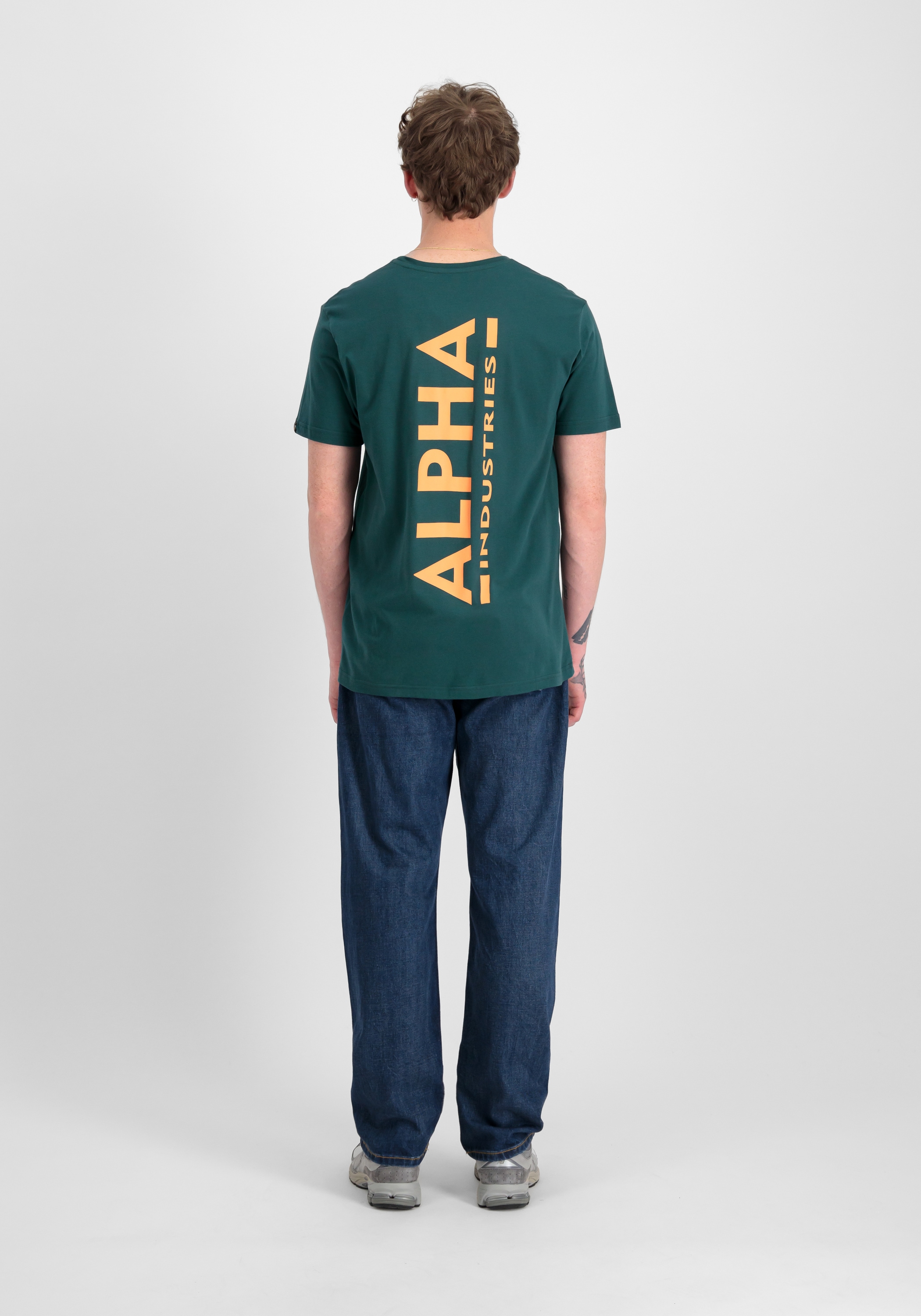 Alpha Industries T-Shirt »Alpha Industries Men - T-Shirts Backprint T-Shirt«