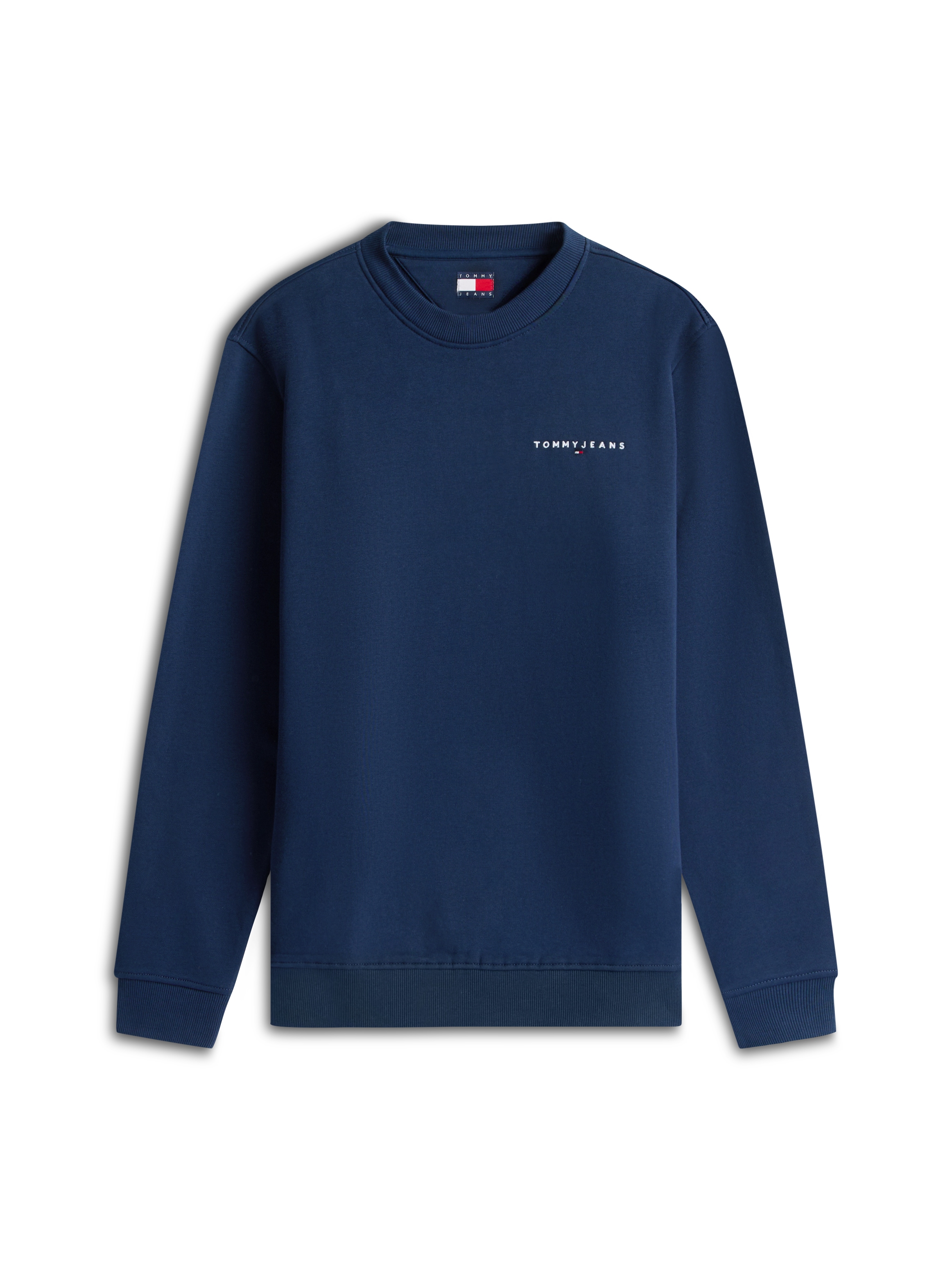 Tommy Jeans Sweatshirt »TJM REG LINEAR CREW EXT«, mit Logostickerei
