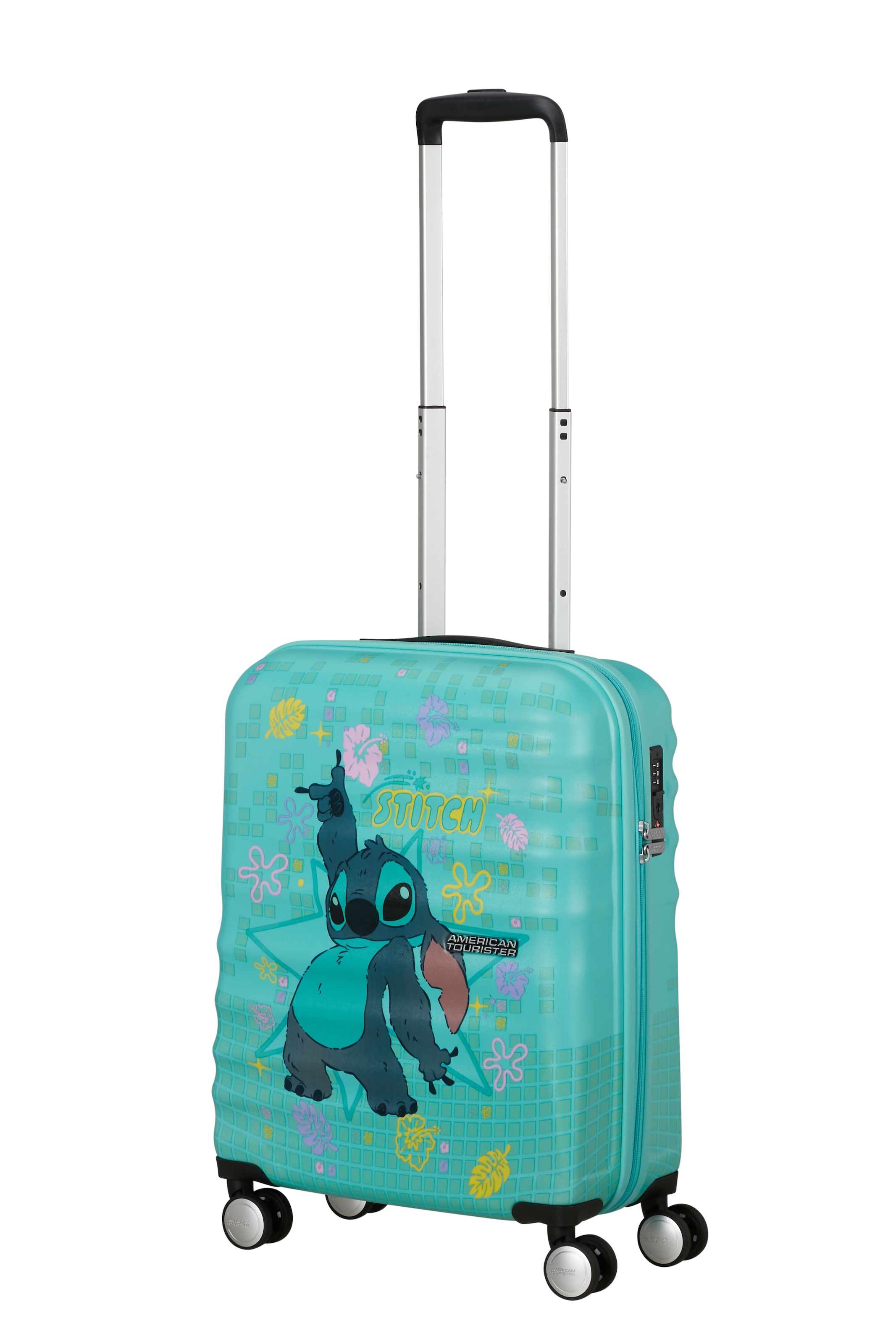 American Tourister® Hartschalen-Trolley »WAVEBREAKER DISNEY, verschiedene Motive«, 4 Rollen, Reisekoffer Reisegepäck