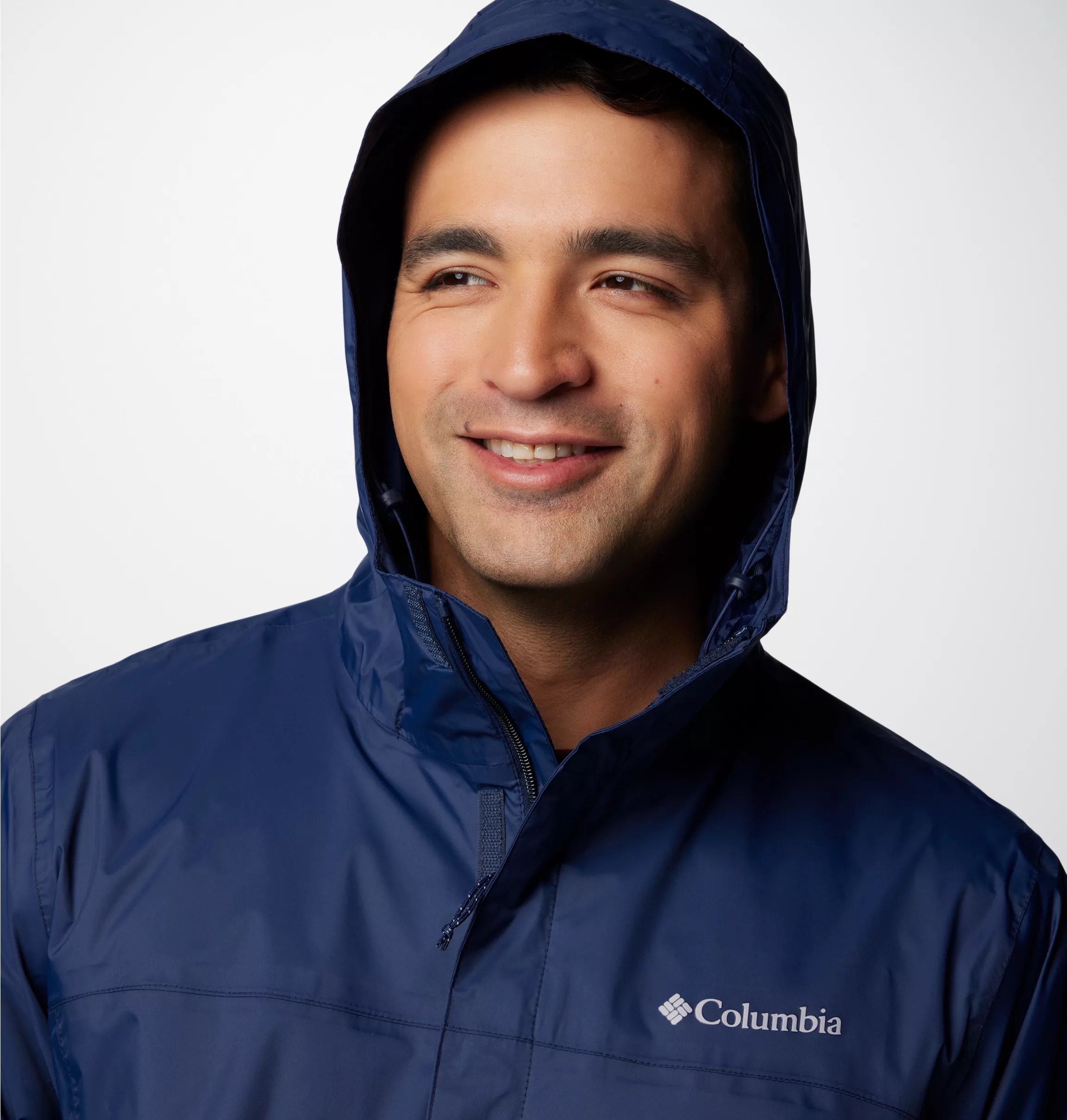 Columbia Regenjacke »WATERTIGHT II JACKET« mit Kapuze mit Reißverschlusstaschen, wasserabweisendes Obermaterial aus Nylon