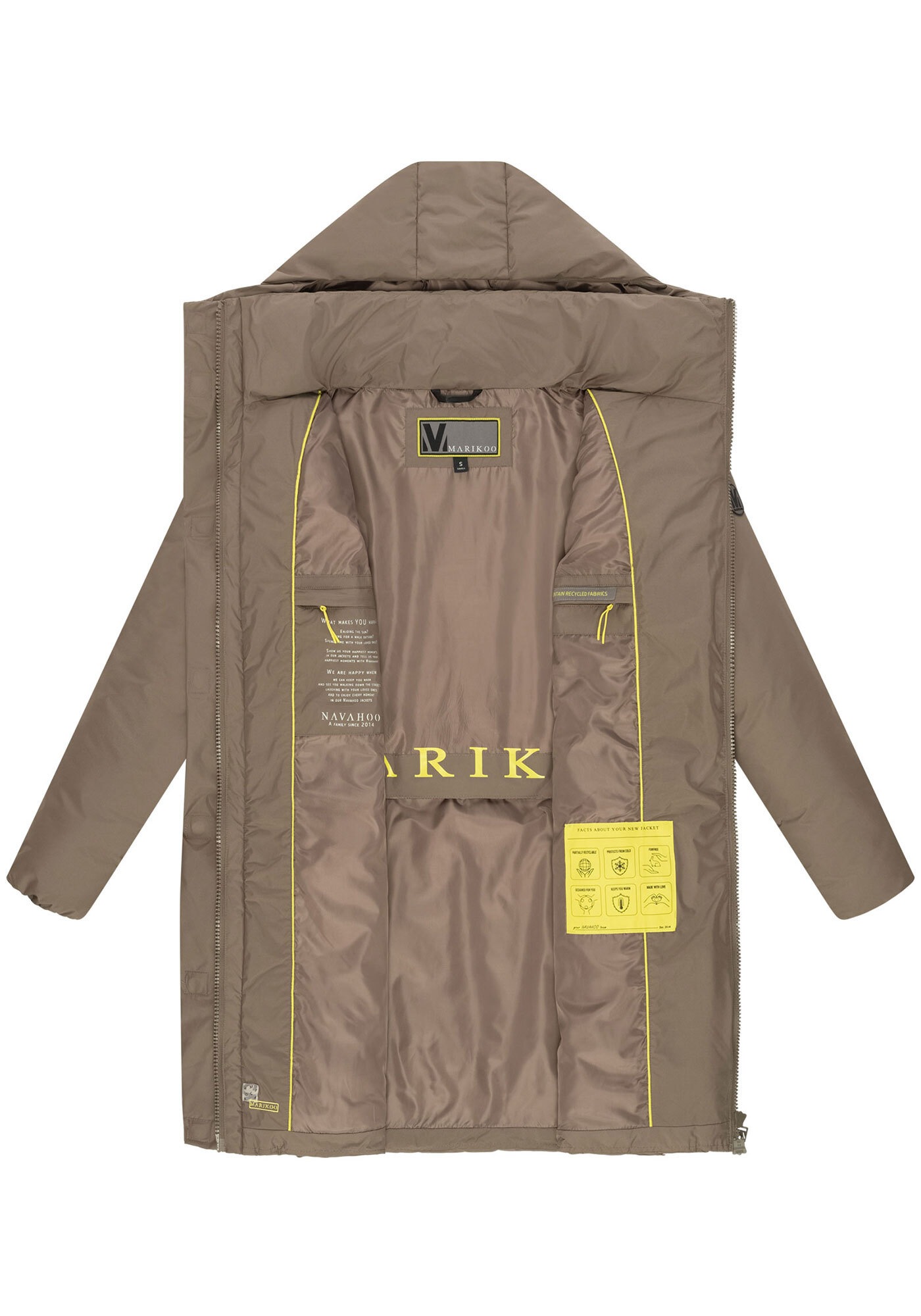 Marikoo Winterjacke »Marikoo Nanami Damen Winterjacke N023«