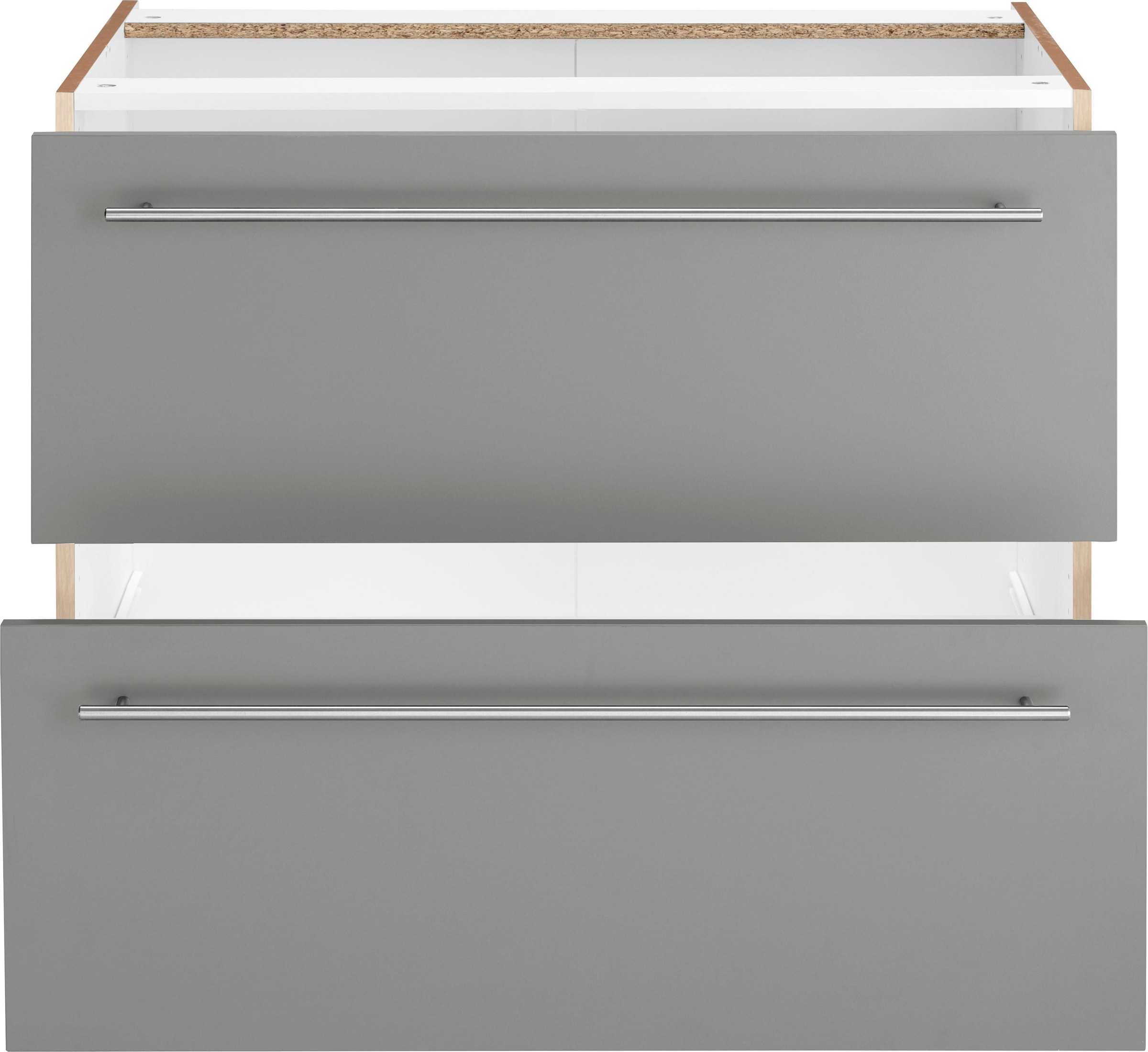 OPTIFIT Unterschrank »Bern« 90 cm breit, mit 2 großen Auszügen für viel Stauraum