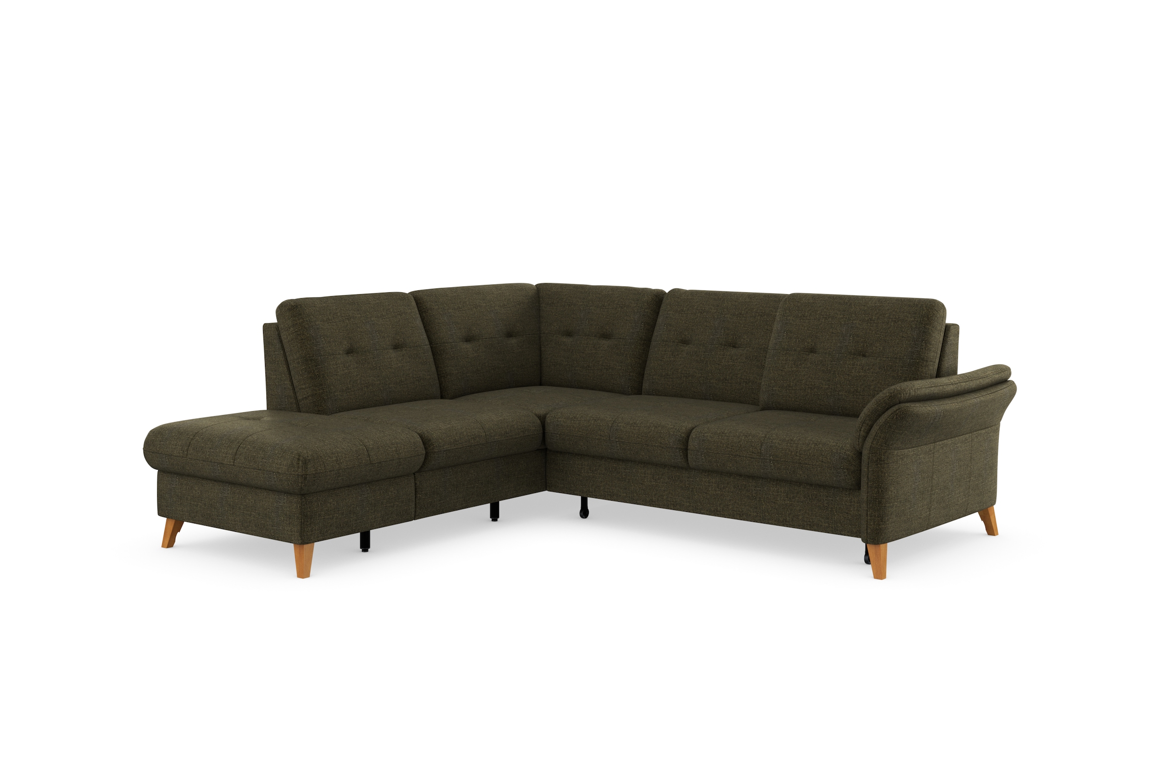 sit&more Ecksofa »Göteborg«, inkl. Sitztiefenverstellung, wahlweise mit Bettfunktion & Bettkasten