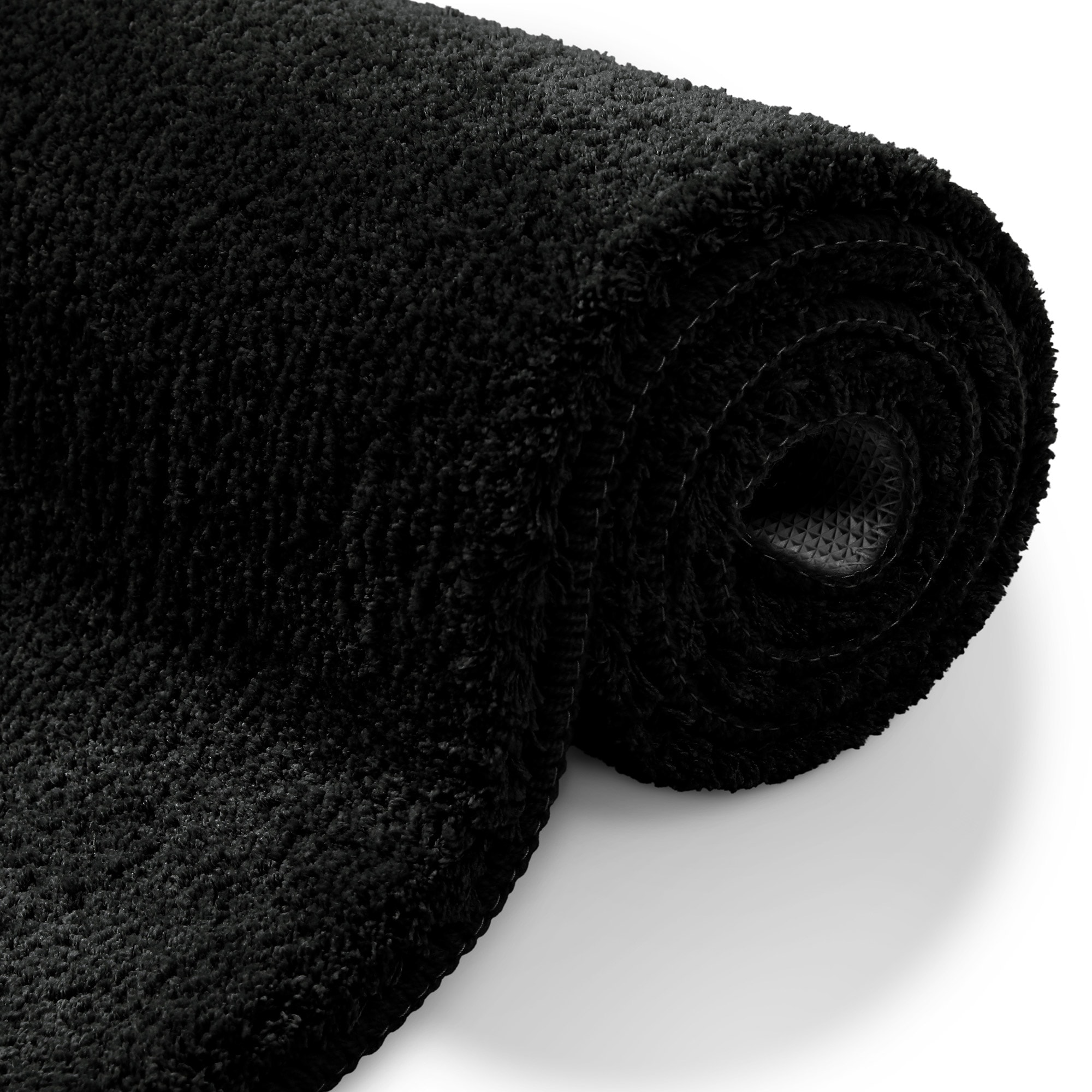 OTTO home Badematte »Neele«, rutschhemmend beschichtet, schnell trocknend, Badteppich, getuftet, modern, Uni, antirutsch, flauschig, hochflor
