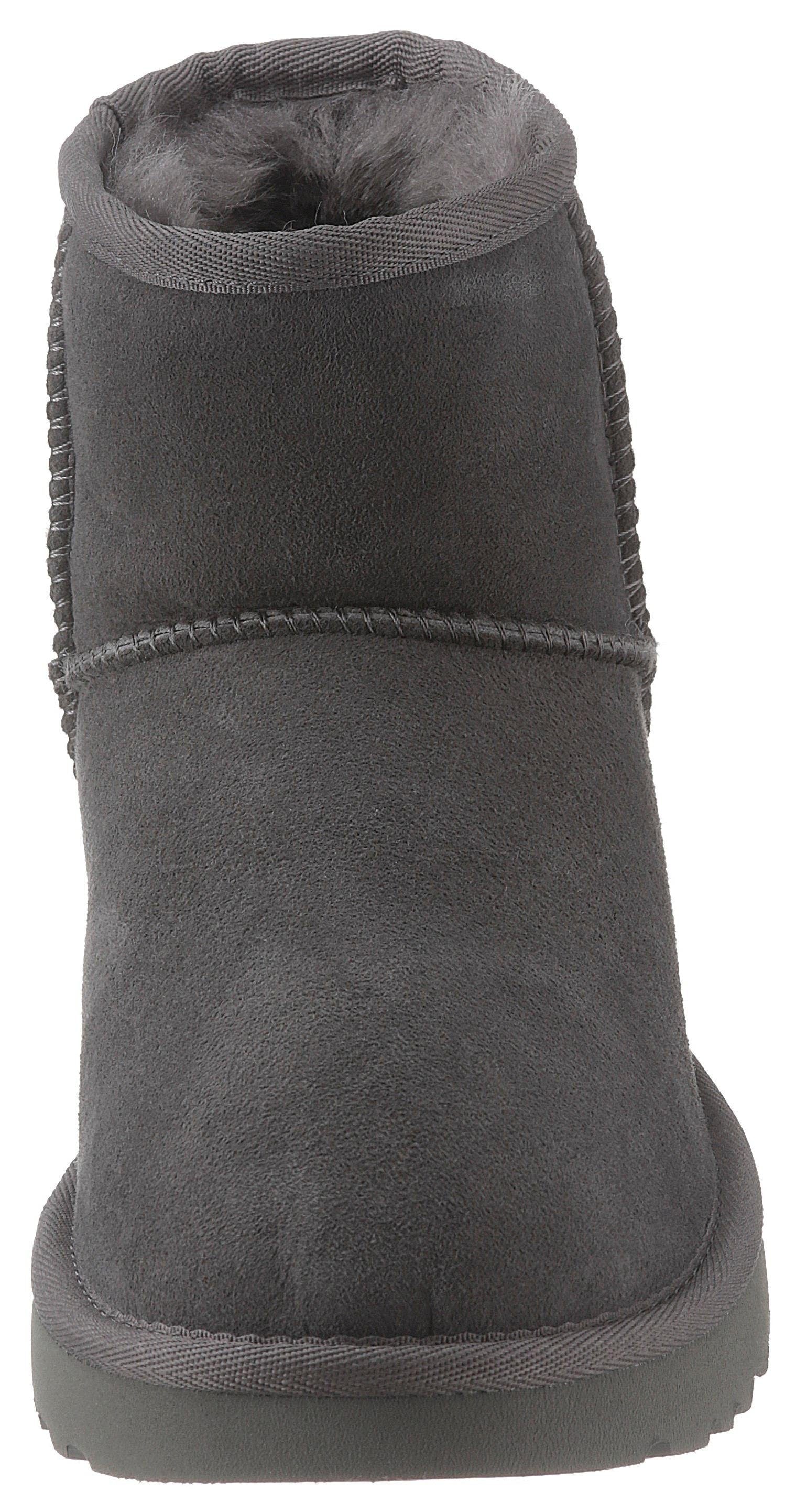 UGG Winterboots »Classic Mini 2«, Snowboots, Winterstiefel, Schlupfstiefel mit Lammfell, Weite schmal