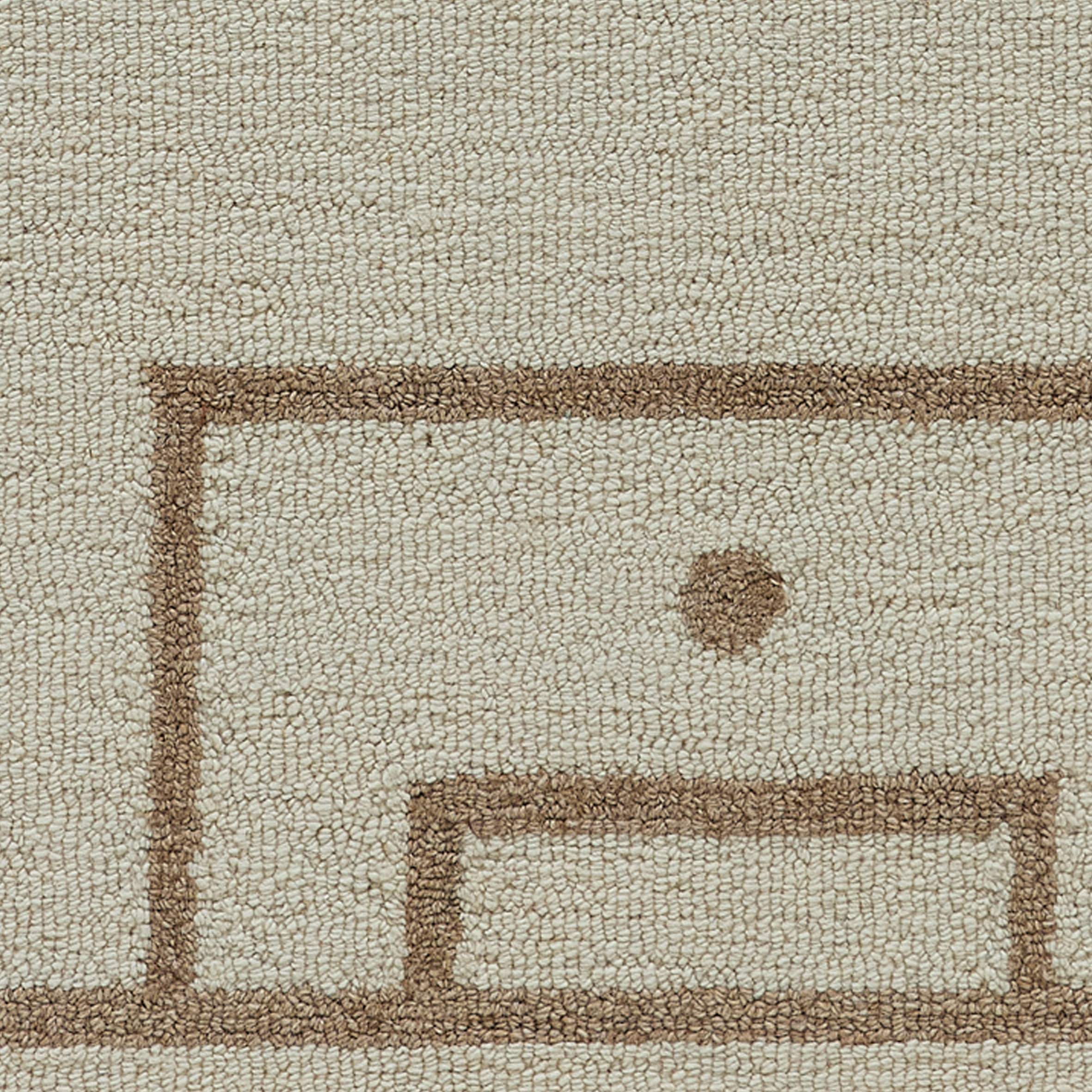 THEKO Kinderteppich »Gaia Kids Football« rechteckig 10 mm Höhe getuftet, reine Schurwolle, Motiv Fußballfeld, Kinderzimmer