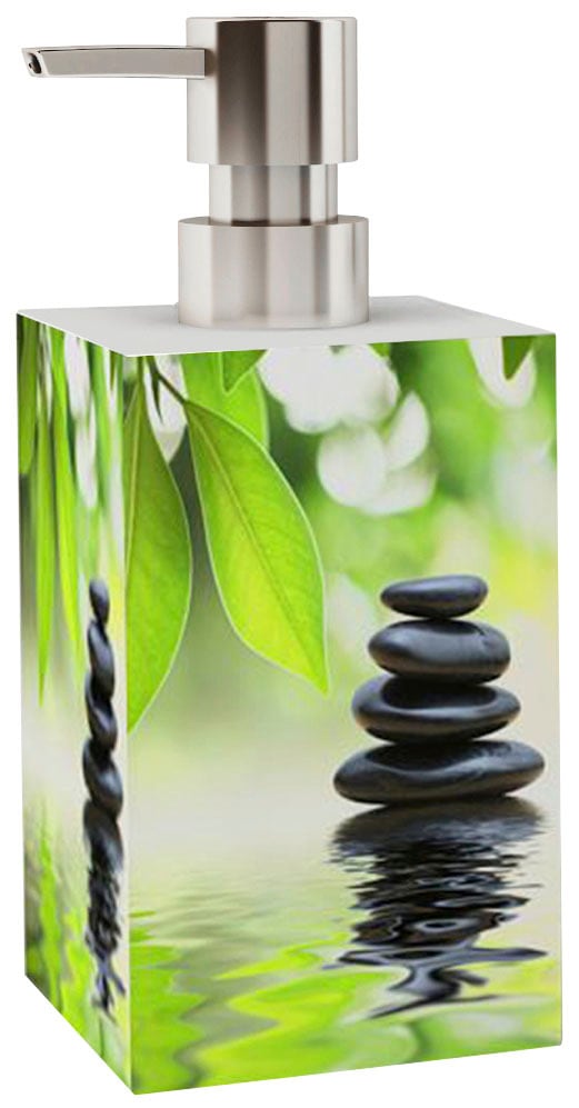 Sanilo Badaccessoire-Set »Harmony« bestehend aus WC-Sitz, Badteppich, Stöpsel, Seifenspender, WC-Bürste