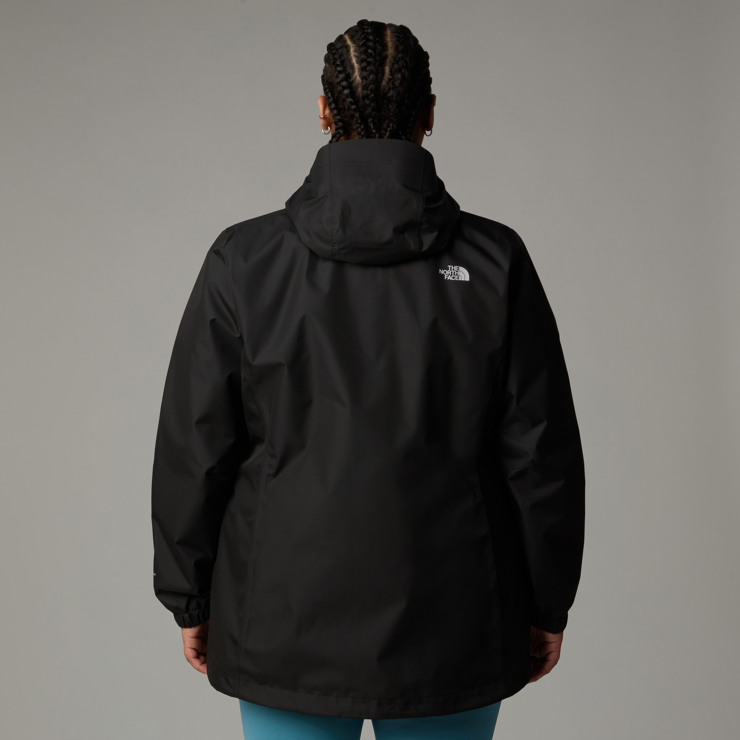 The North Face Funktionsjacke »W QUEST PLUS JACKET - EU«, (1 St.), mit Kapuze, Leicht, wetterfest, atmungsaktiv – Übergangsjacke