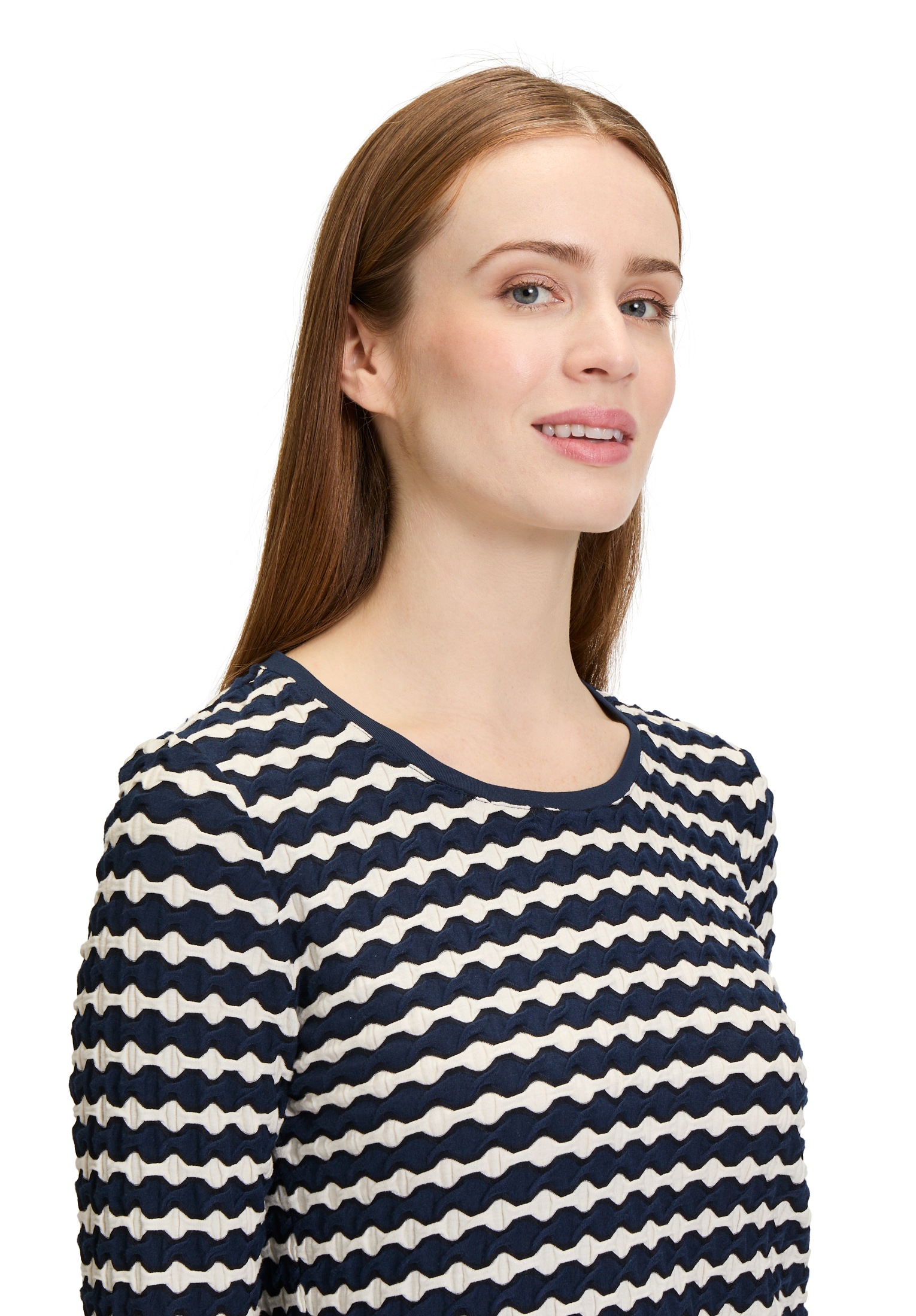 Betty Barclay 3/4-Arm-Shirt »Basic Shirt mit Rundhalsausschnitt«