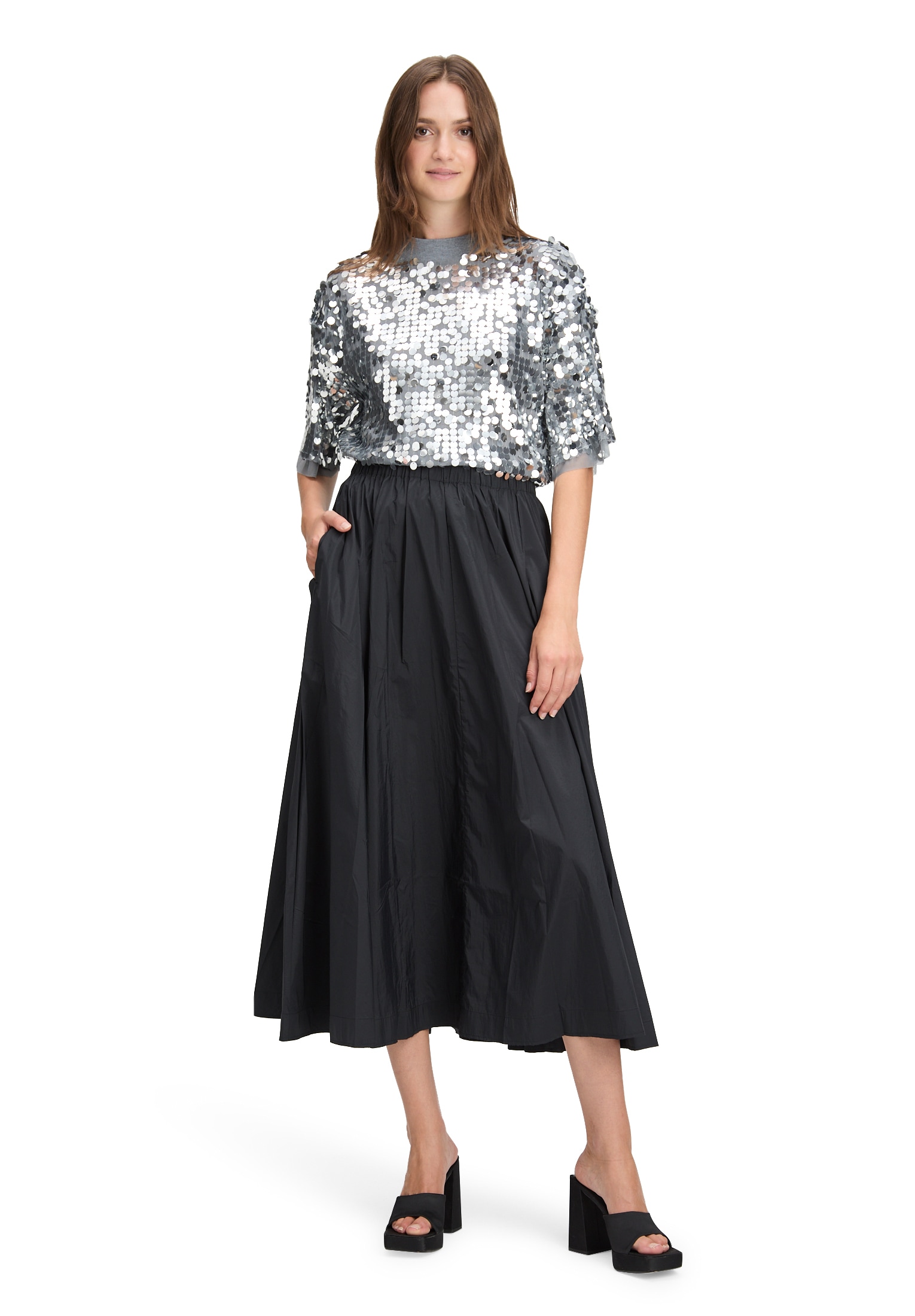 Cartoon A-Linien-Rock »A-Linien-Rock unifarben«