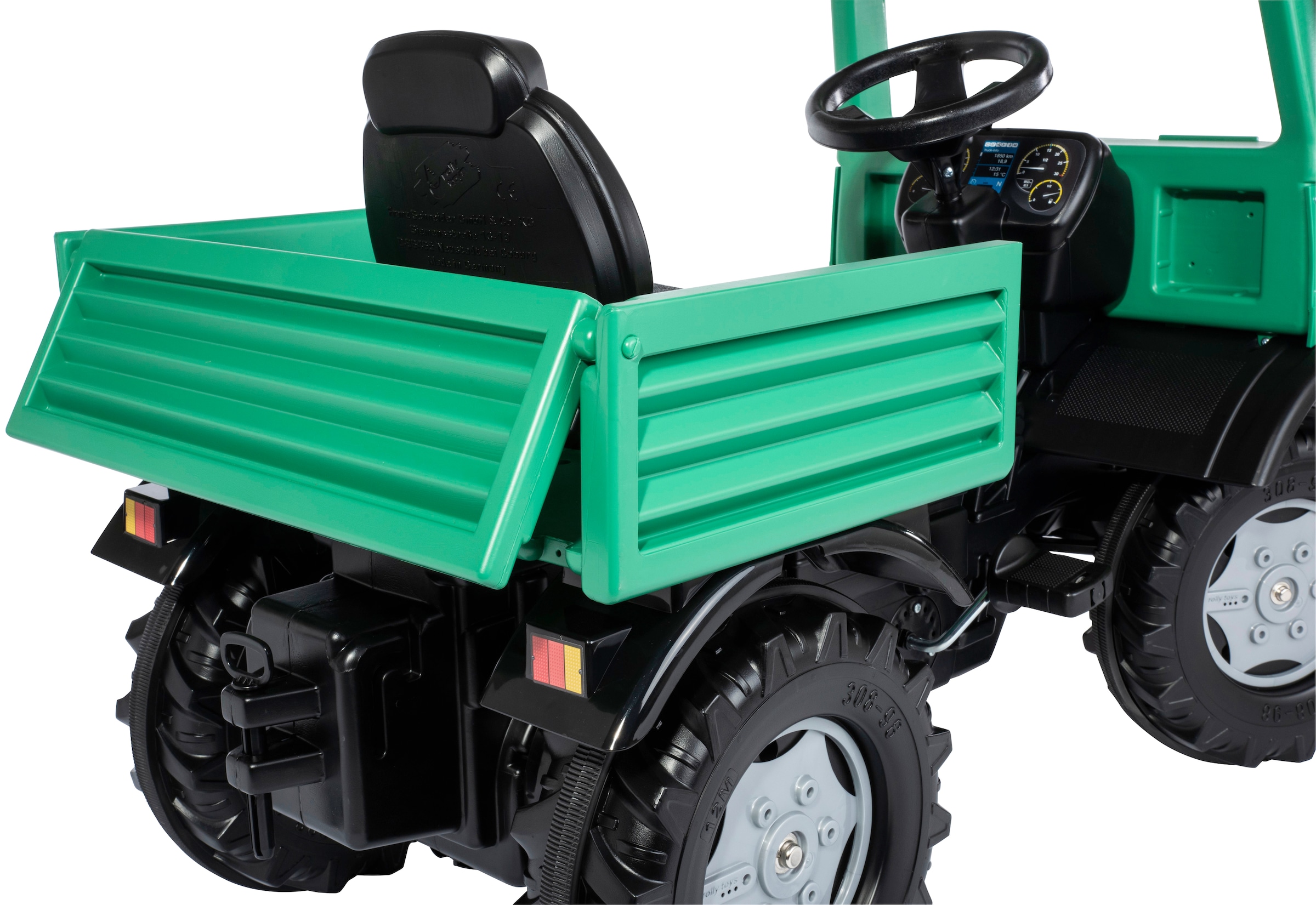 rolly toys® Tretfahrzeug »rollyUnimog Forst«, inkl. Seilwinde