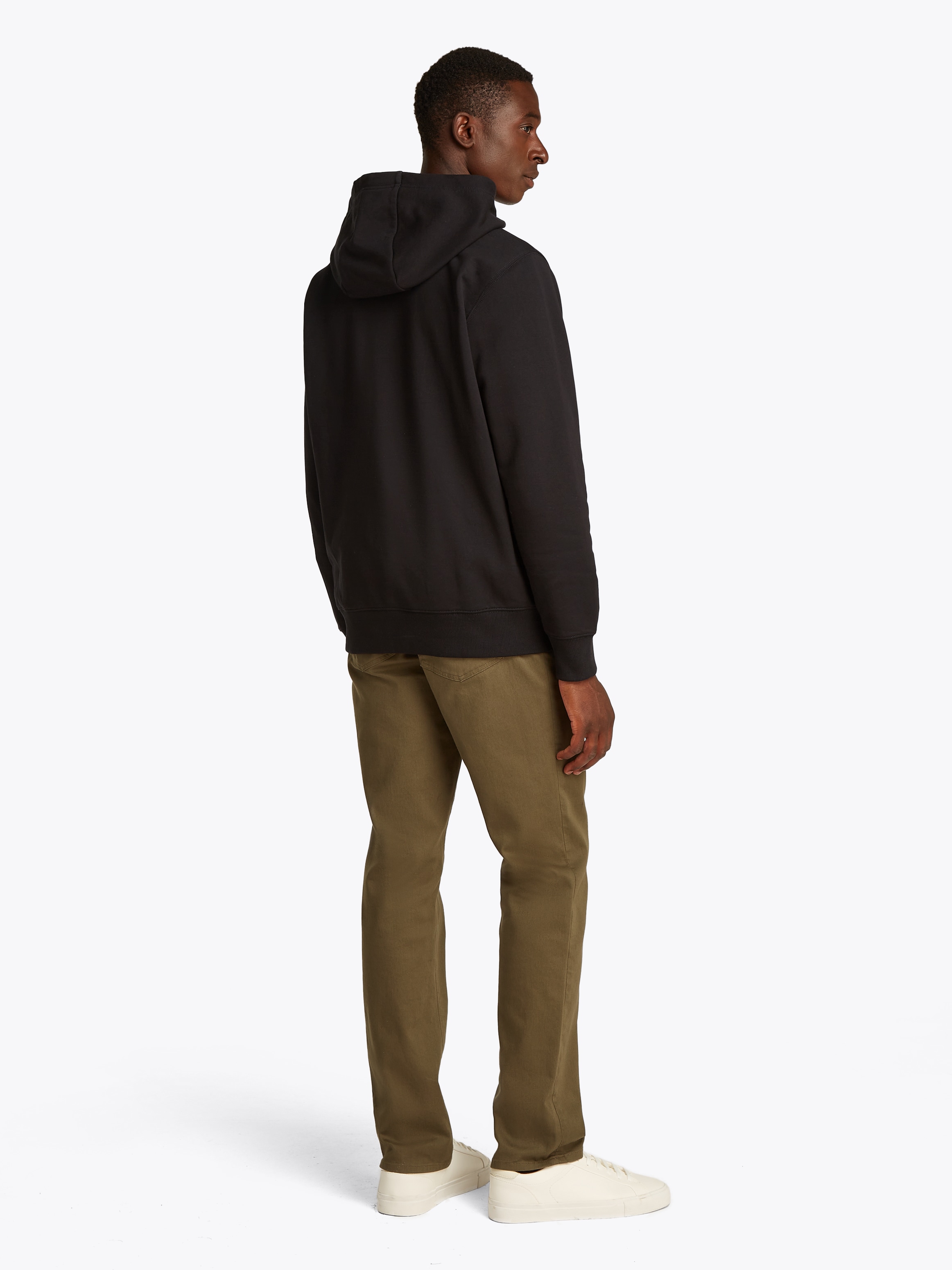 Tommy Hilfiger Hoodie »HILFIGER CENTER STACK HOODY«, mit großem mehrfarbigen Print