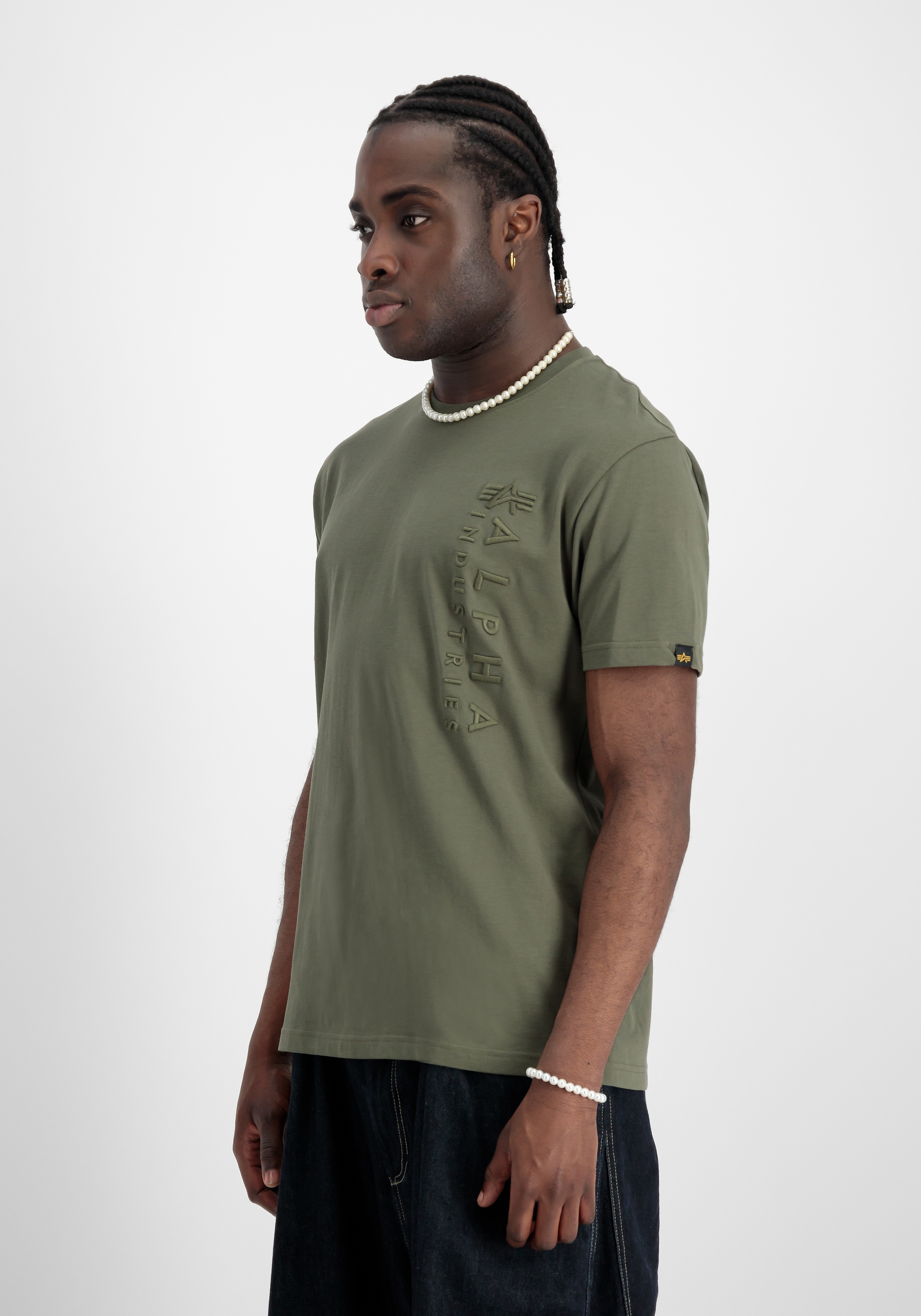 Alpha Industries T-Shirt »Alpha Industries Men - T-Shirts Embroidery T-Shirt«