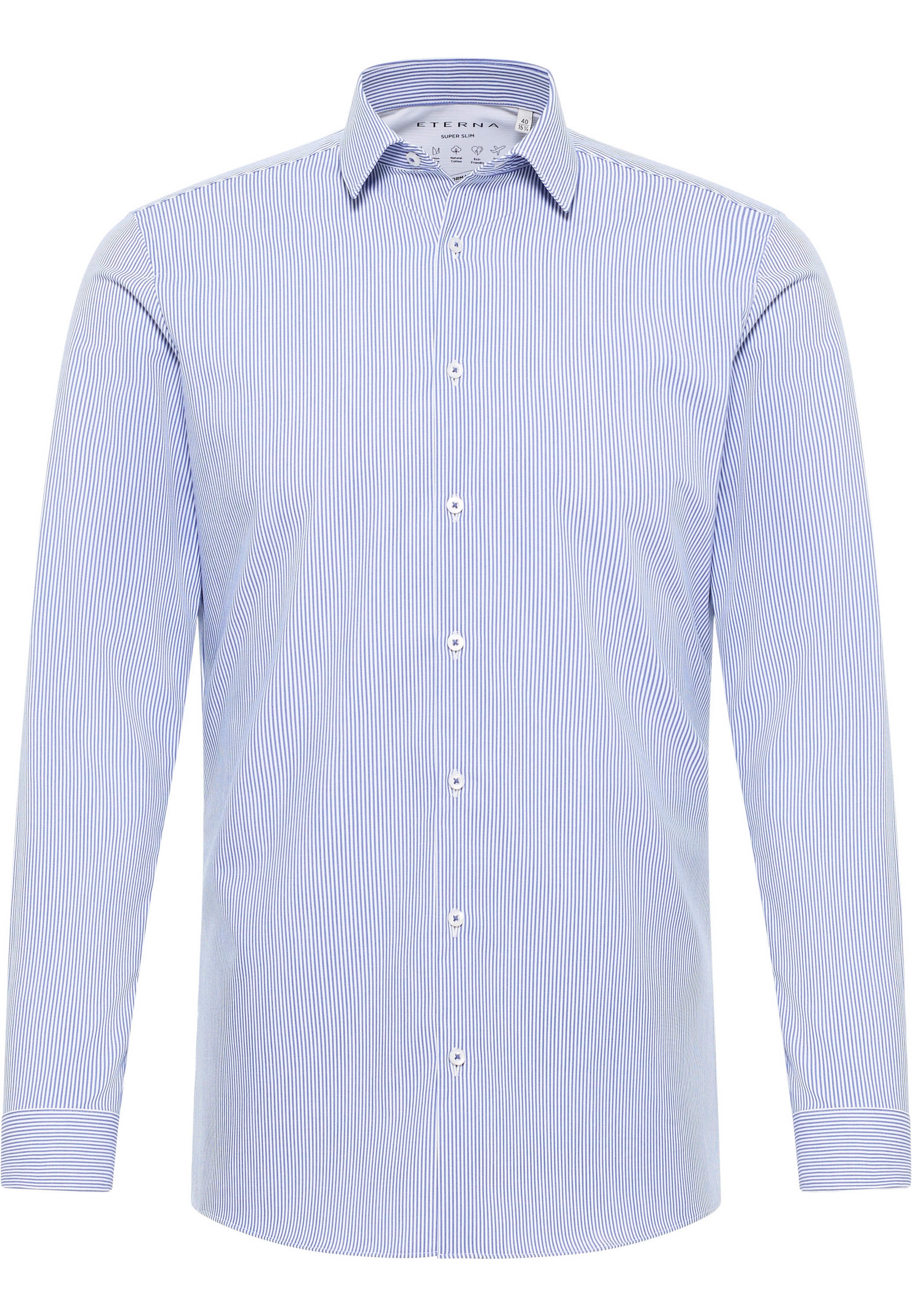 Eterna Langarmhemd »SUPER SLIM«, NON IRON (bügelfrei)