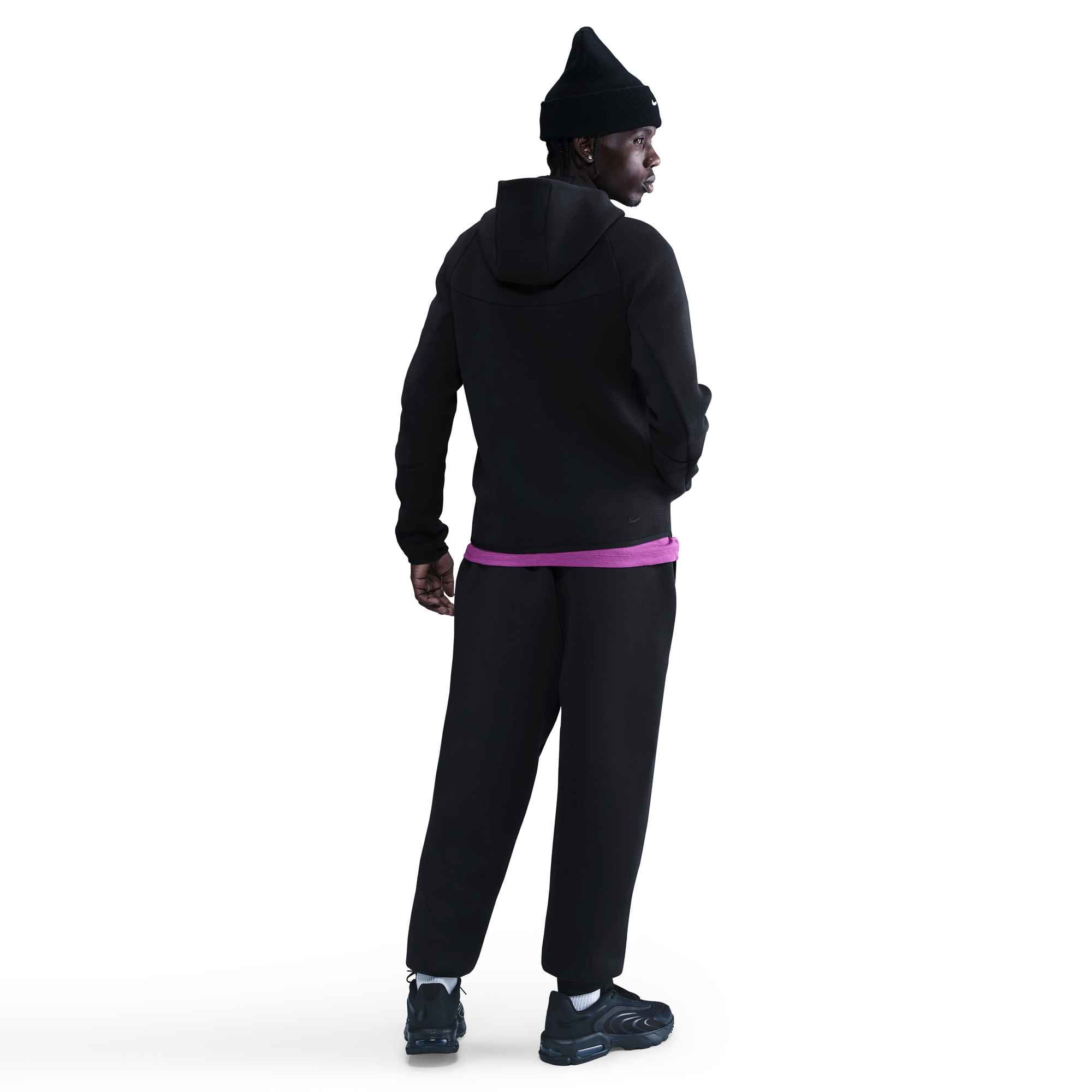 Nike Sportswear Sweatjacke »M NK TCH FLC FZ WR HOODIE« mit 2-Wege-Reißverschluss, aus elastischem Material