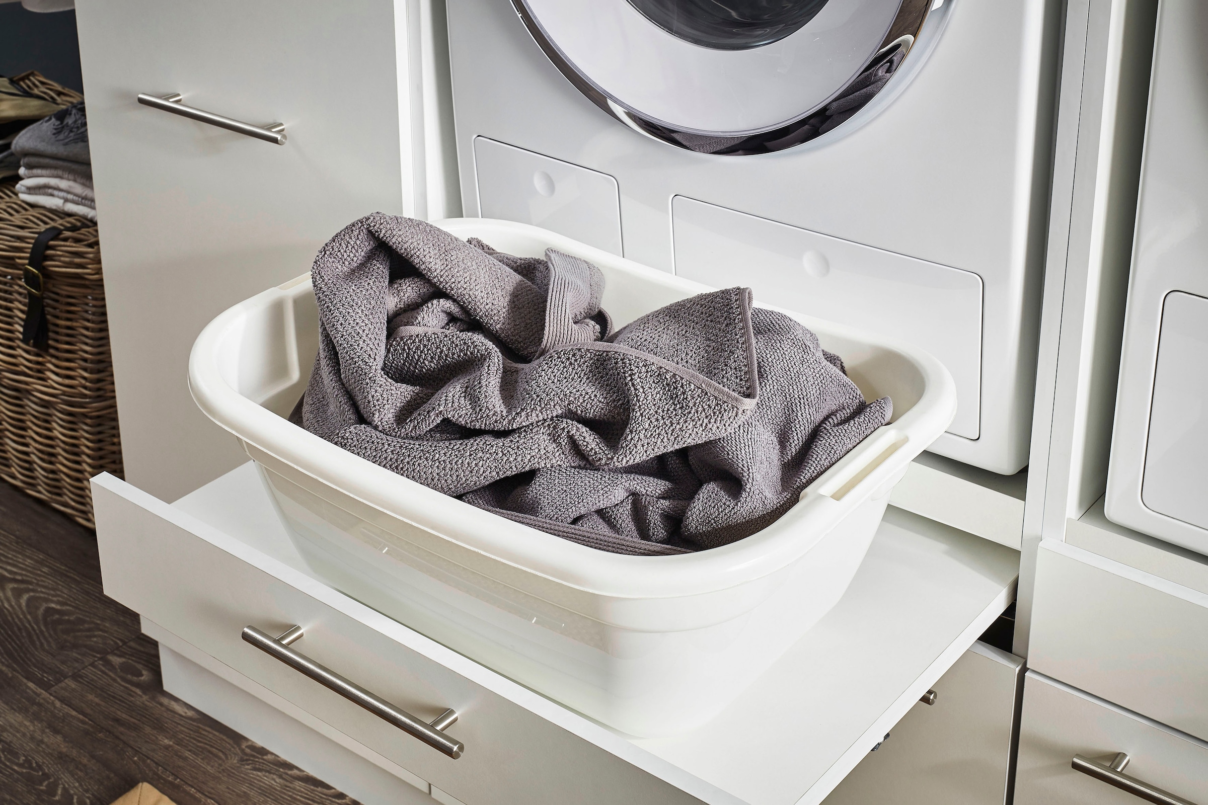 Laundreezy Mehrzweckschrank-Set »LAUNDREEZY LDSK2«, Breite 135 cm