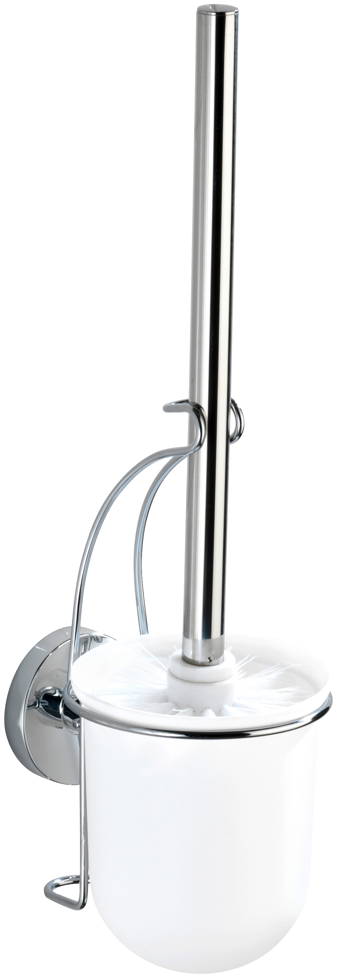 Vacuum-Loc Befestigen Kunststoff-Edelstahl, ohne WENKO OTTO »Milazzo«, bei bohren - WC-Garnitur aus