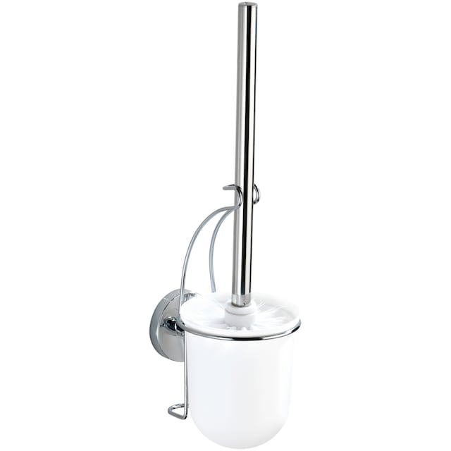 WENKO WC-Garnitur »Milazzo«, aus Kunststoff-Edelstahl, Vacuum-Loc -  Befestigen ohne bohren bei OTTO