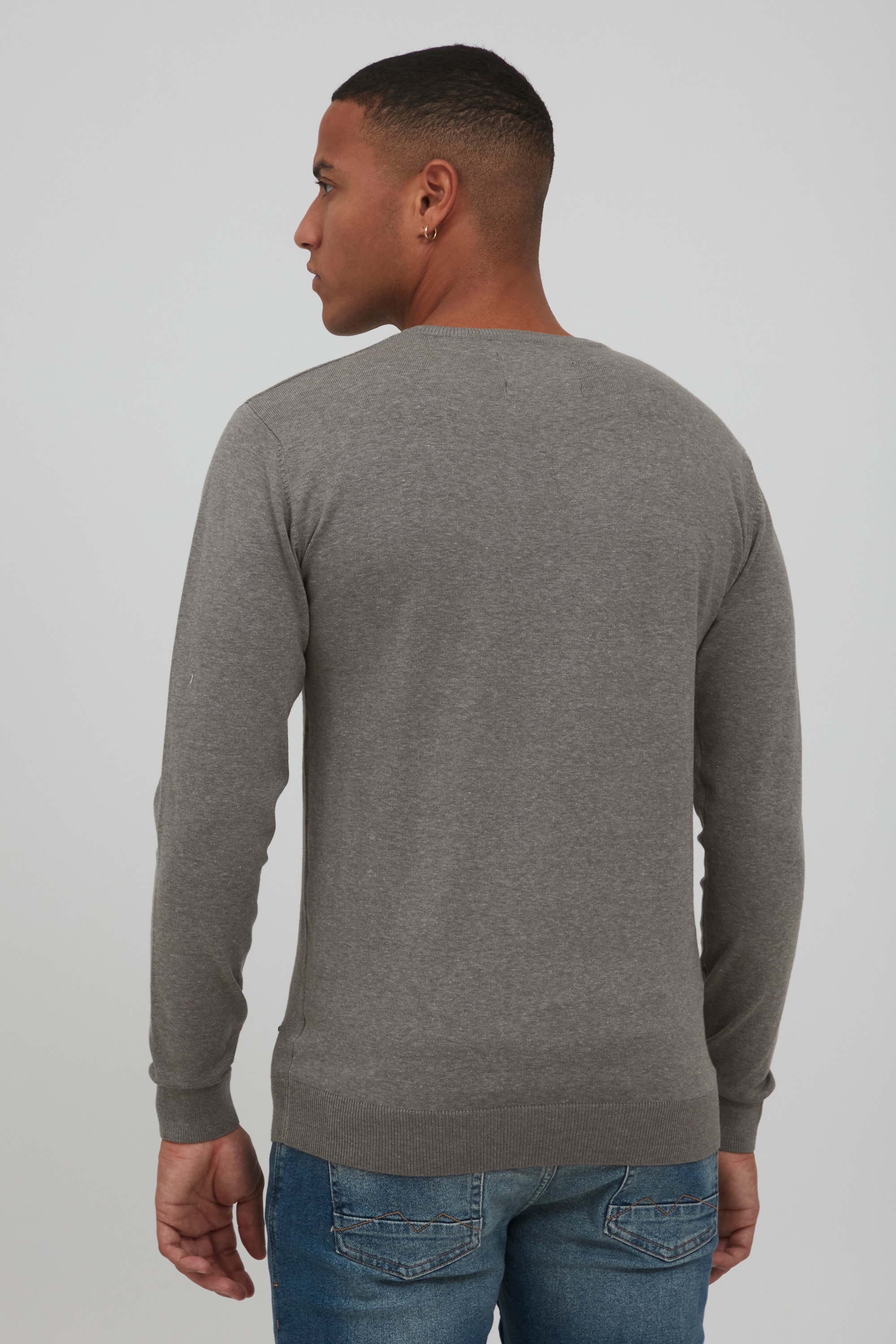 Indicode Strickfleece-Pullover »Strickpullover IDErnesto«
