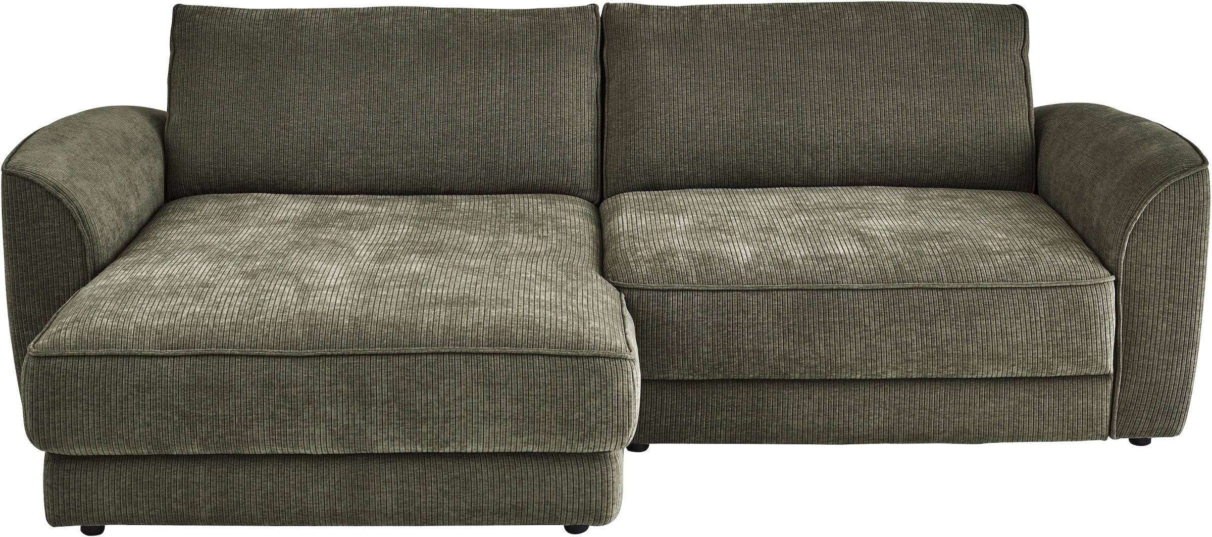 Die PlanBar Ecksofa »ZE-EM24138 L-Form, 264 cm breit, Softsitz-Couch Polsterecke« Kaltschaumpolsterung, optional mit Sitztiefenverstellung