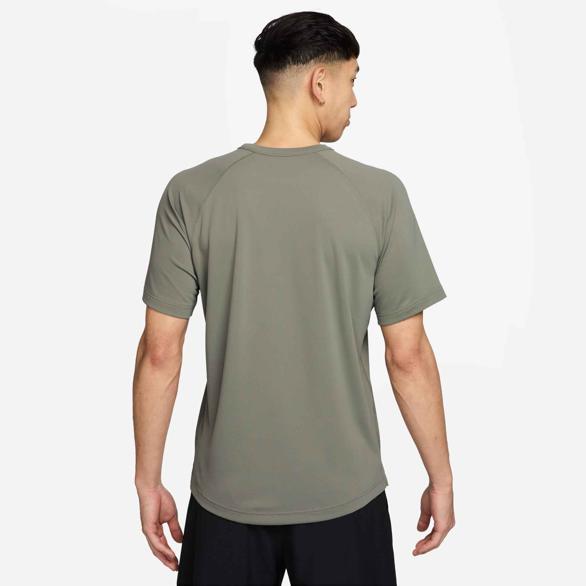 Nike Funktionsshirt »M NK DF FLEX SS TOP« mit Reißverschluss, normale Länge, gerader Abschluss
