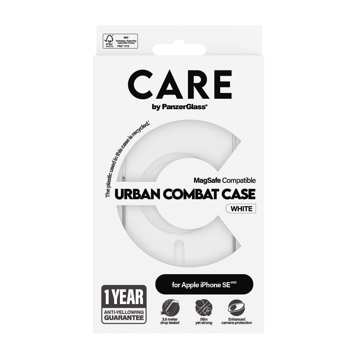 CARE by PanzerGlass Handyhülle »Flagship Case Urban Combat«, Backcover, Schutzhülle, Handyschutzhülle, Case, Schutzcase, stoßfest